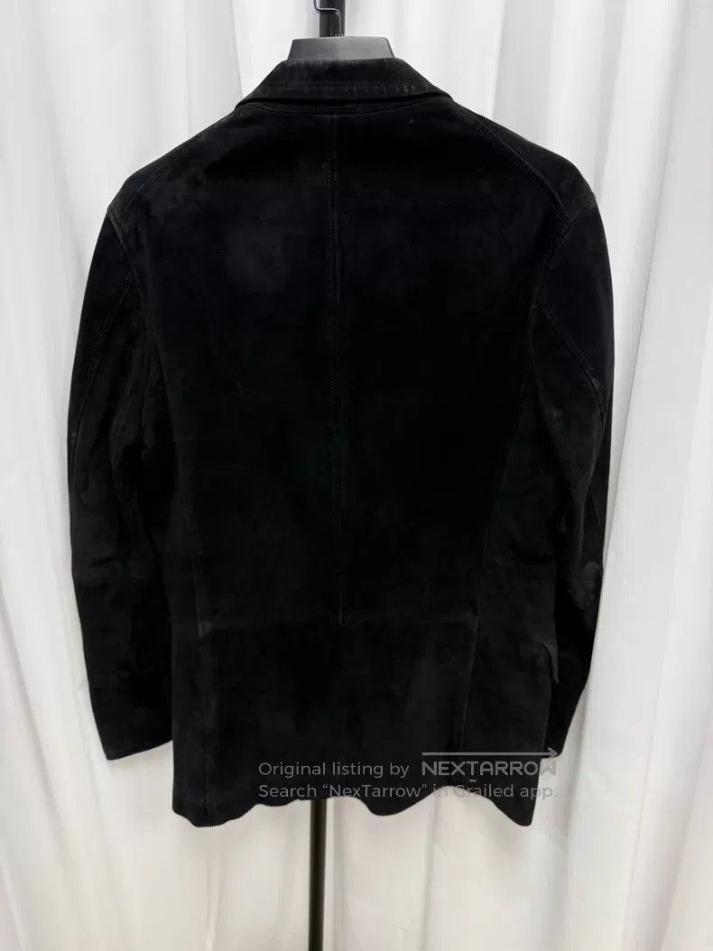 Yohji Yamamoto Yohji Yamamoto Suede leather blazer jacket Size US L / EU 52-54 / 3 - 6 Thumbnail