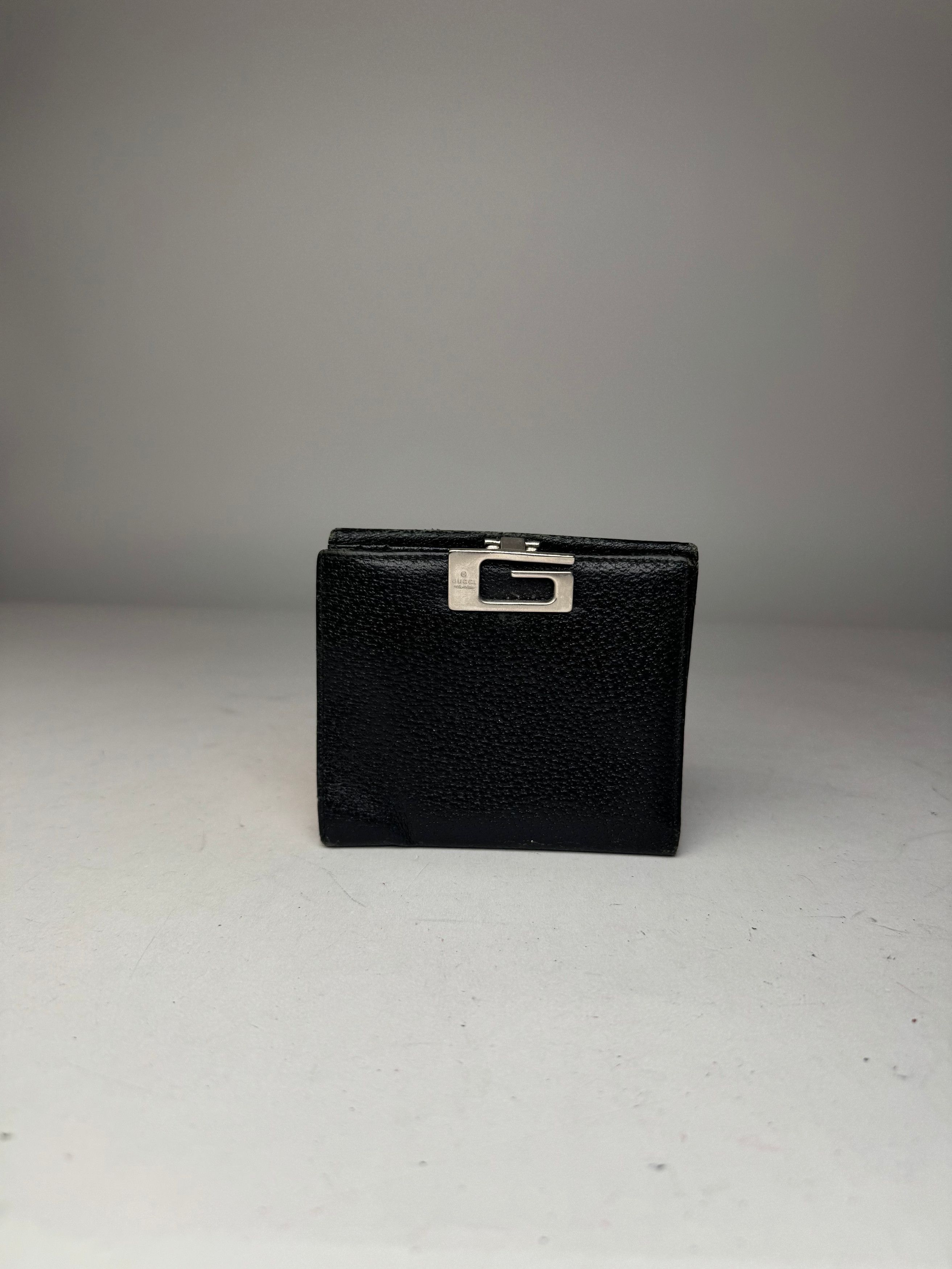 Gucci Vintage Leather Wallet black Size ONE SIZE - 1 Thumbnail