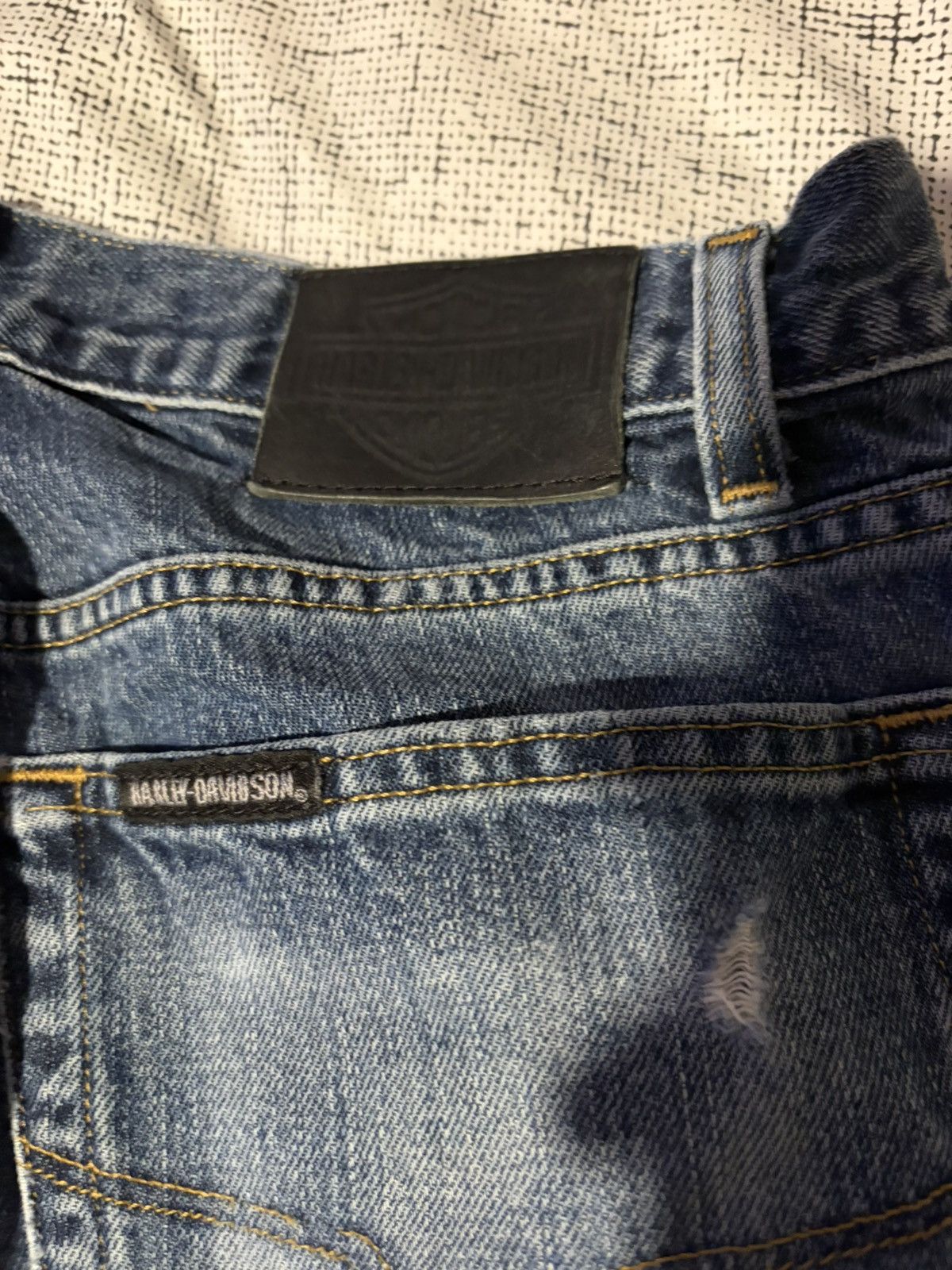 Harley Davidson harley davidson denim Size US 33 - 6 Thumbnail