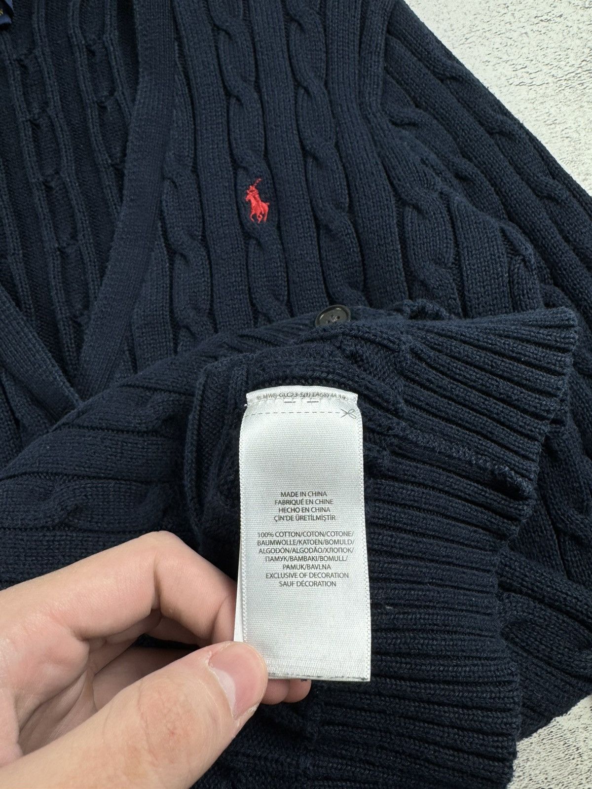 Polo Ralph Lauren Polo Ralph Lauren Sport Cable Knited Sweater Button Cardigan Size M / US 6-8 / IT 42-44 - 11 Thumbnail