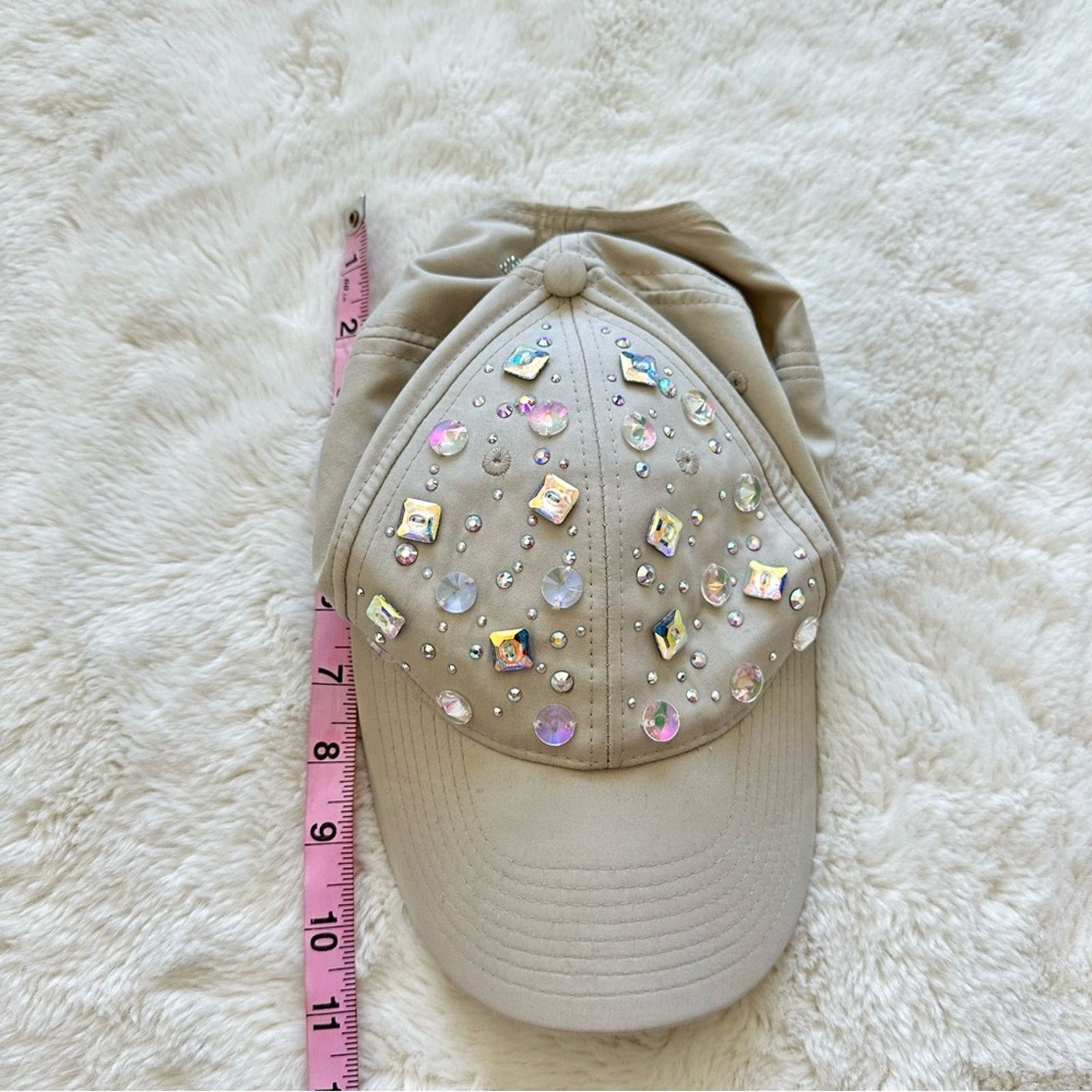Other Sassofono women hat with crystals Size ONE SIZE - 5 Thumbnail