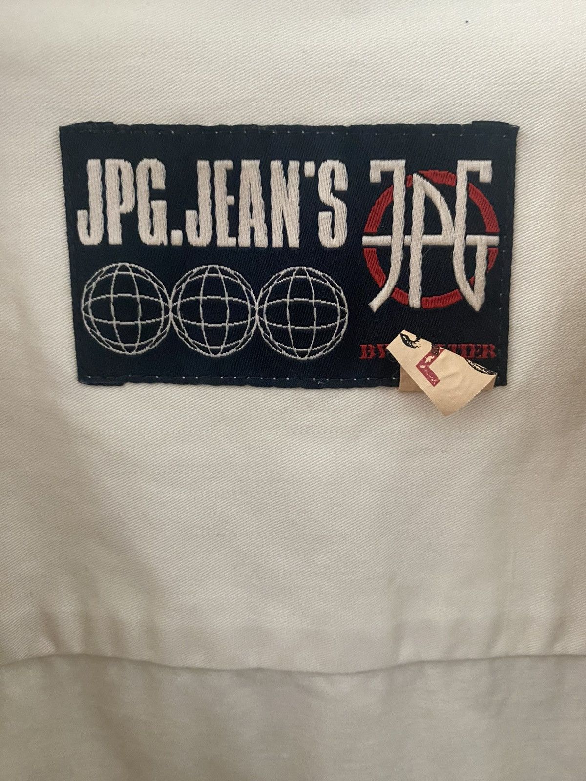 Jean Paul Gaultier JPG Jeans Cotton Military Jacket Size US L / EU 52-54 / 3 - 4 Thumbnail