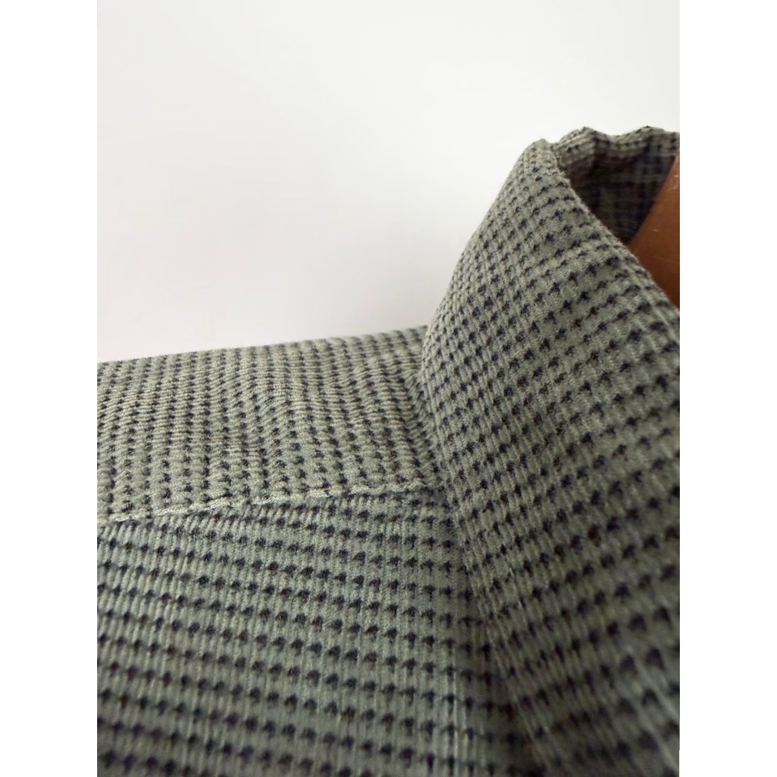 Vintage VINTAGE R&R Outdoors Corduroy Shirt Men L Sage Green Check Lightweight Button-Up Long Sleeve Preppy Size US L / EU 52-54 / 3 - 5 Thumbnail