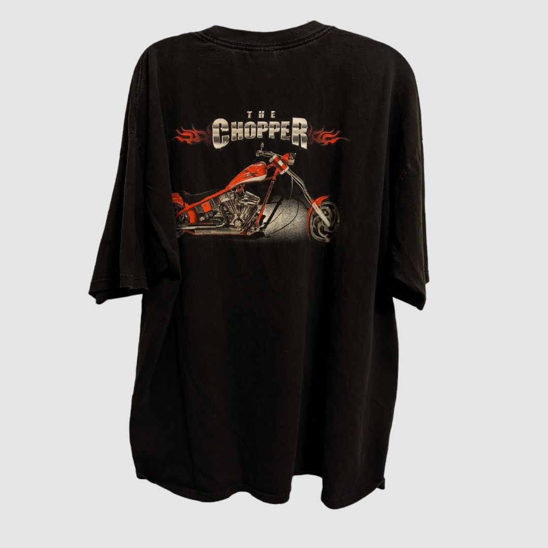 Gildan Vintage Snap On Tools Chopper Short Sleeve T-Shirt Men's 2X Size US XL / EU 56 / 4 - 3 Thumbnail