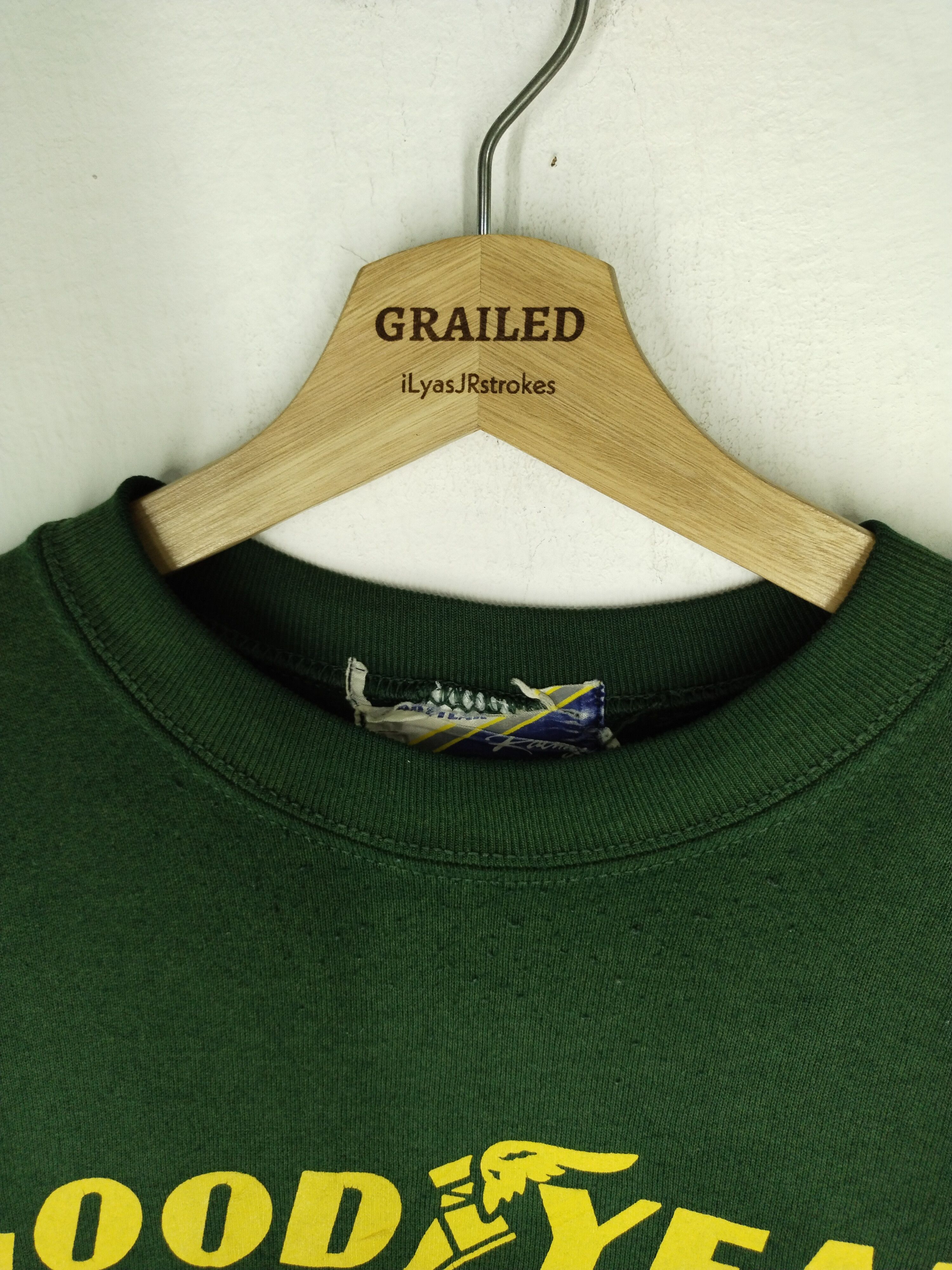 Sports Specialties × Vintage Vintage Good Year 1 in Racing Specialties Green Sweatshirt Size US L / EU 52-54 / 3 - 10 Thumbnail