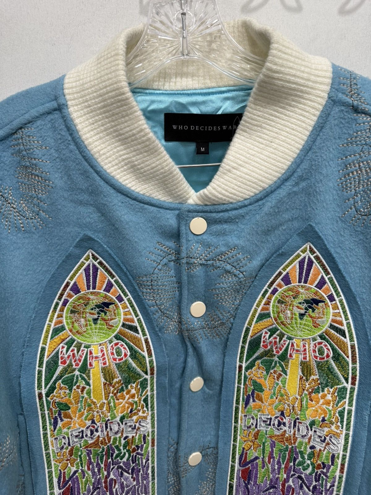 Who Decides War WHO DECIDES WAR Namesake Varsity Jacket Size US M / EU 48-50 / 2 - 3 Thumbnail