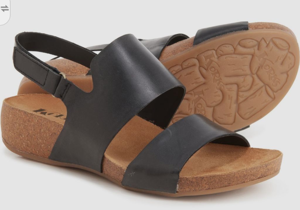 Kork-Ease Korks Yanidel Leather Wedge Sandal Size 9M Size US 9 / IT 39 - 1 Thumbnail