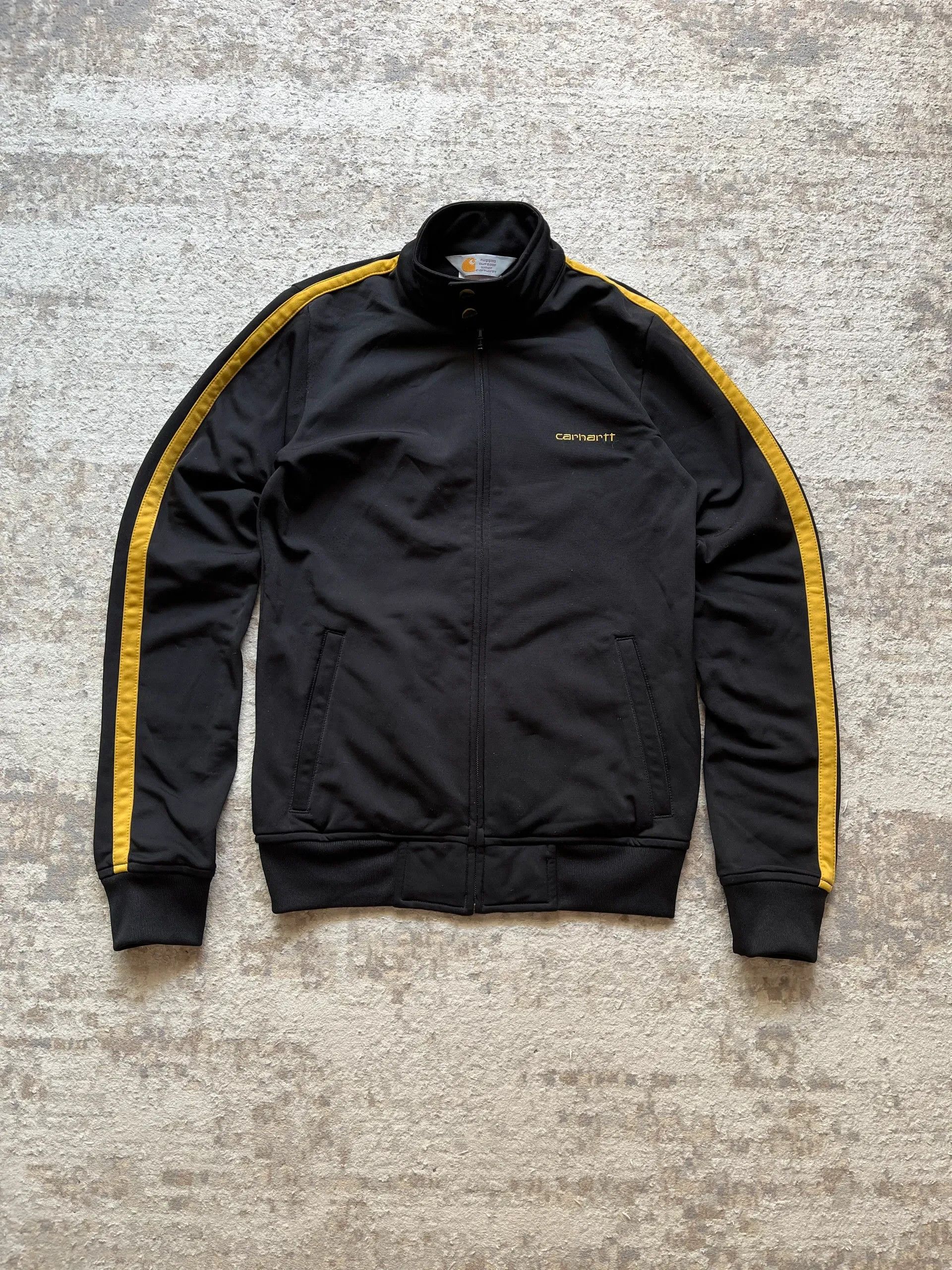 Carhartt Carhartt Rugged Track Jacket Black Yellow Sz XS 2006 Y2K Size US XS / EU 42 / 0 - 1 Thumbnail
