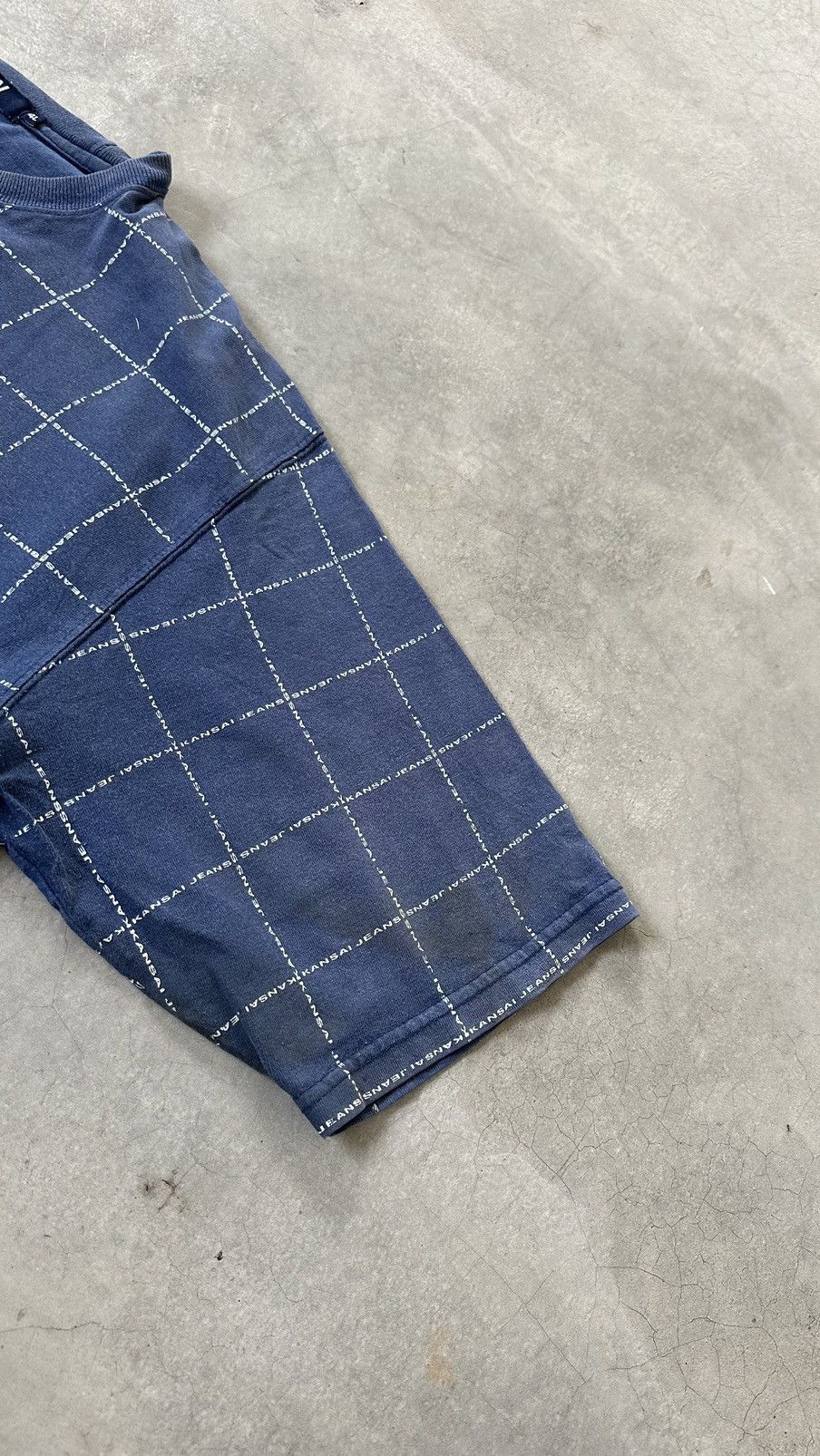Kansai Yamamoto KANSAI JEANS CHECKERED T SHIRT Size US L / EU 52-54 / 3 - 4 Thumbnail