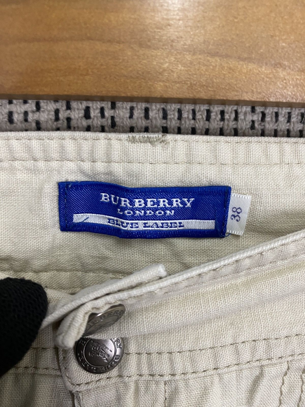 Burberry × Burberry Prorsum × Vintage Burberry london blue label short pant small logo size 38 Size US 29 - 5 Thumbnail