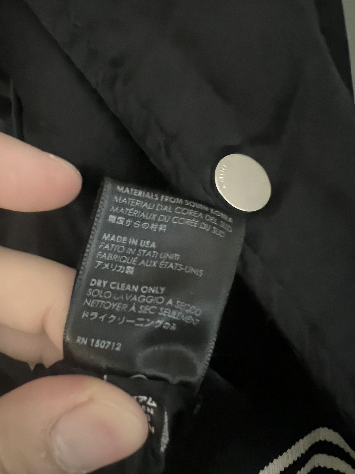Amiri Amiri Silk Lovers Bomber Jacket Size US S / EU 44-46 / 1 - 10 Thumbnail