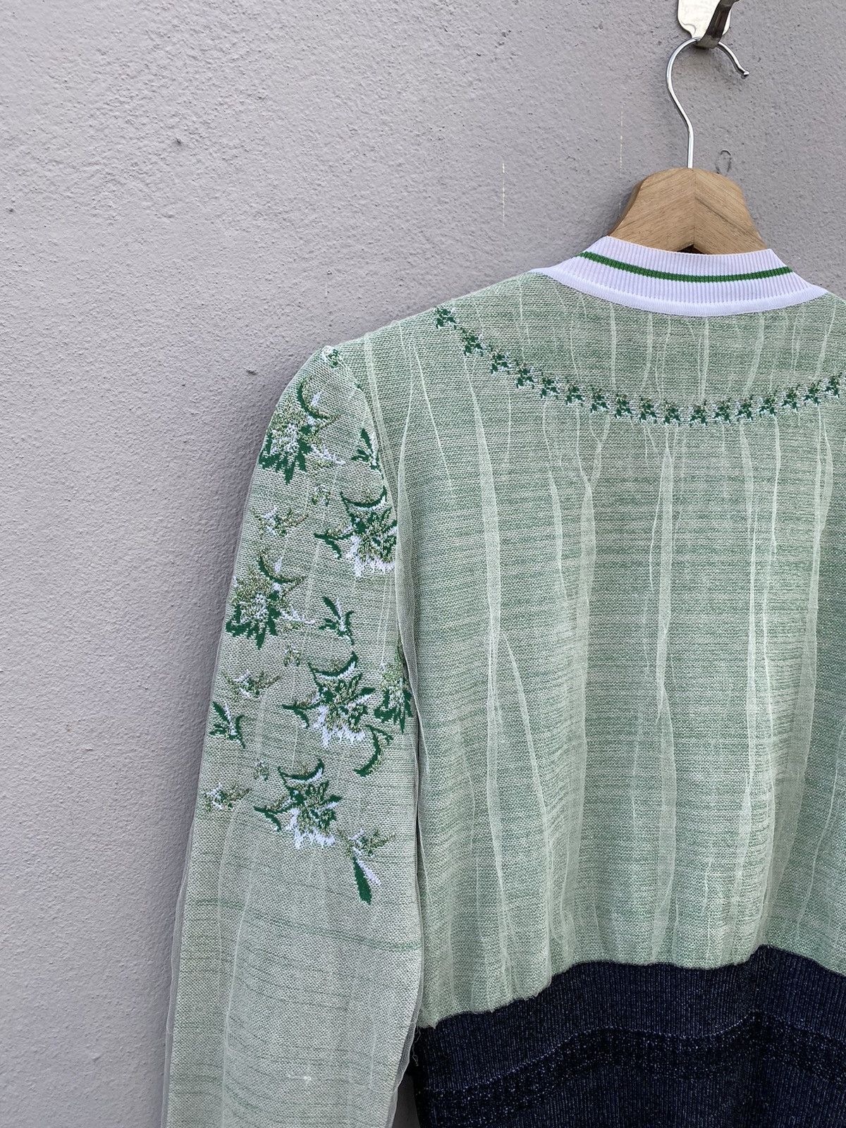 Japanese Brand Mame Kurogouchi Floral Japanese Designer Size S / US 4 / IT 40 - 20 Thumbnail