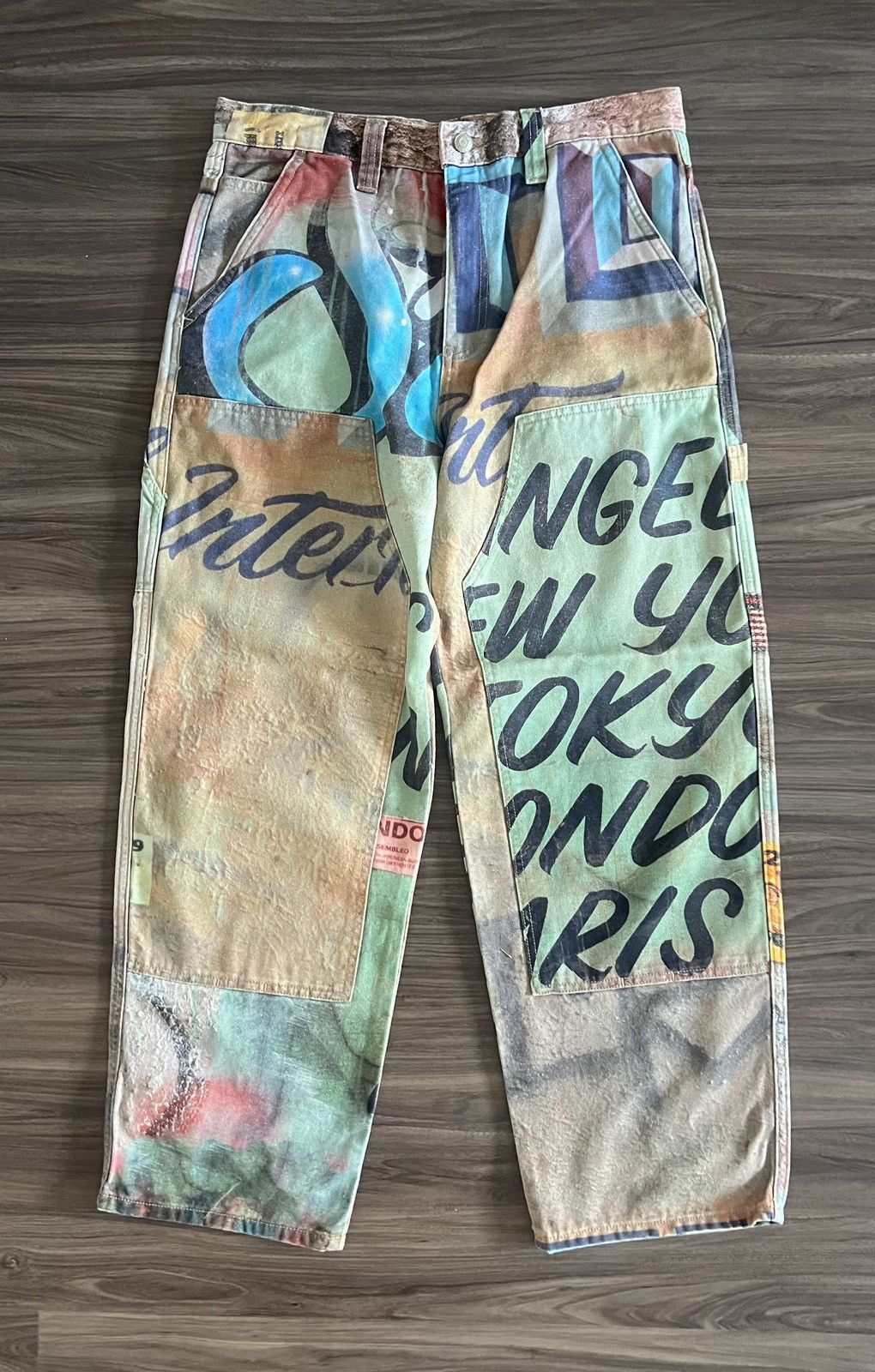 Alfonso Gonzalez Canvas Work Pant