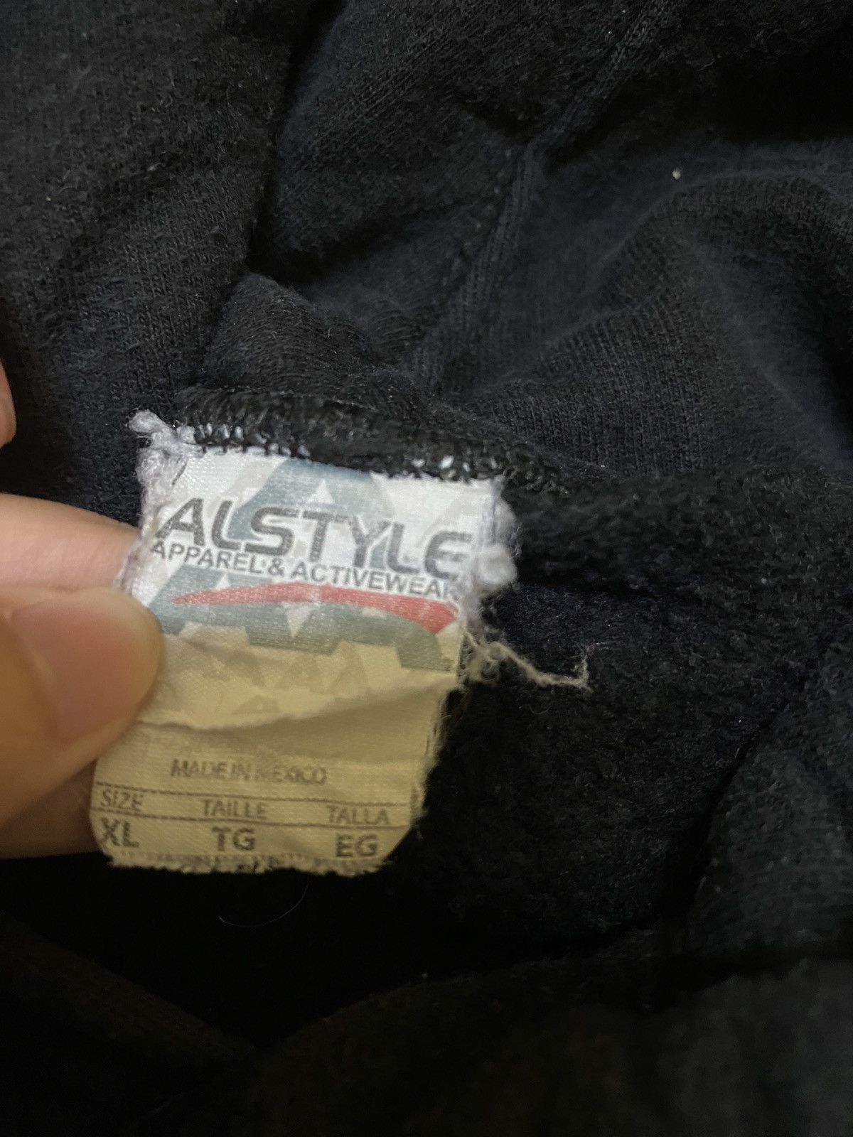 Alstyle 204 skulls Strength big logo hoodies Size US XL / EU 56 / 4 - 11 Thumbnail