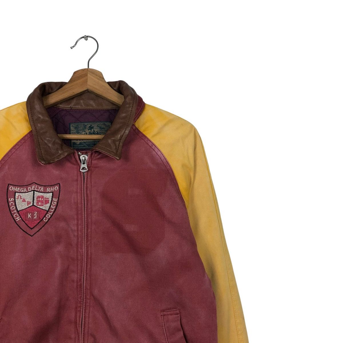 Pelle Pelle 🔥VINTAGE GENUINE LEATHER JACKET SCOTCH & SODA EMBROIDERY Size US S / EU 44-46 / 1 - 8 Thumbnail