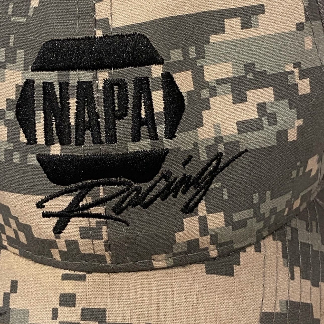 NASCAR NASCAR Napa Racing Camo Camouflage Trucker Hat Size ONE SIZE - 2 Thumbnail
