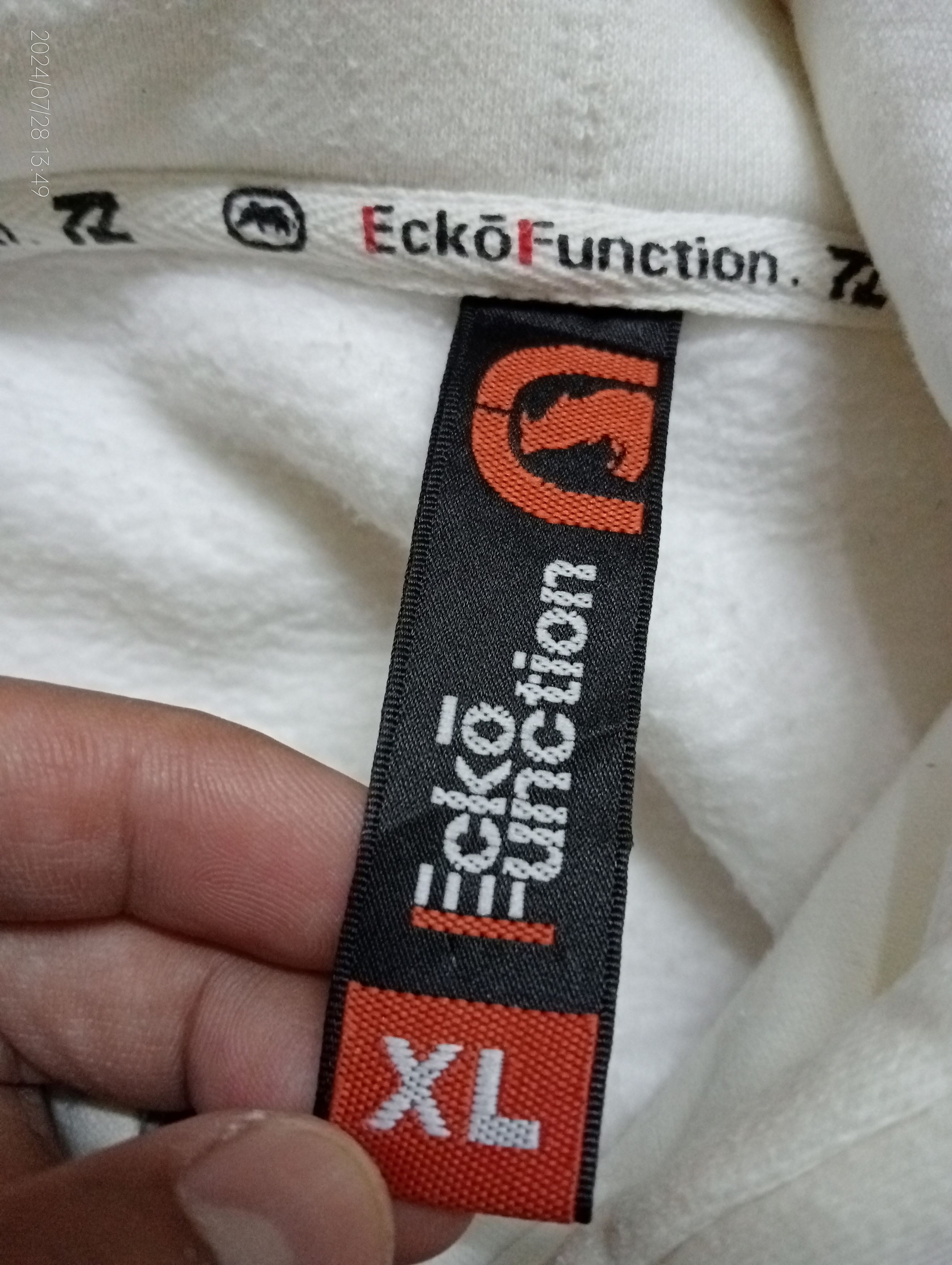 Ecko Unltd. Vintage Eckō Function Big Logo Pullover Hoodie Size US XL / EU 56 / 4 - 4 Thumbnail