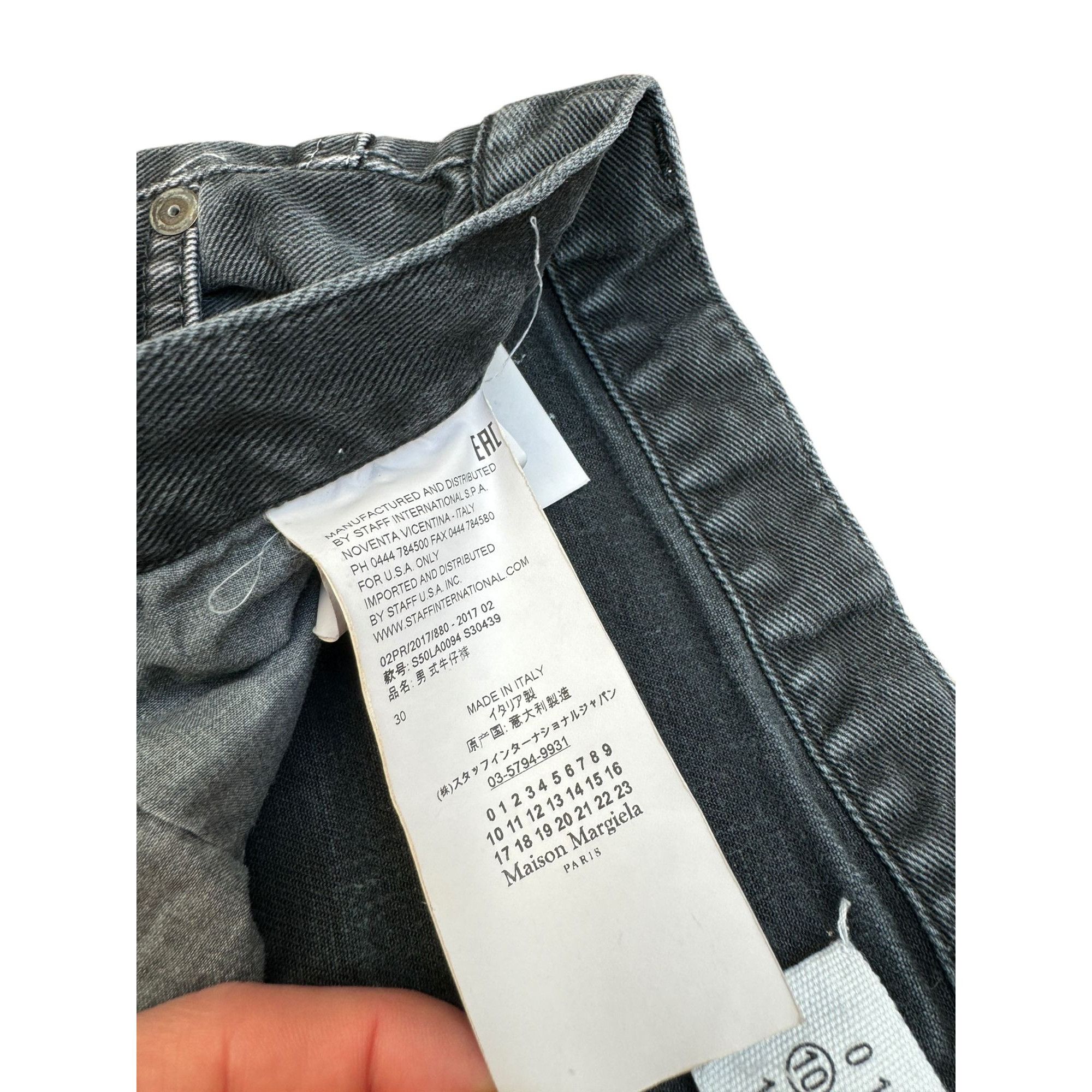 Maison Margiela Vintage Grey Denim Jeans Size US 30 / EU 46 - 6 Thumbnail