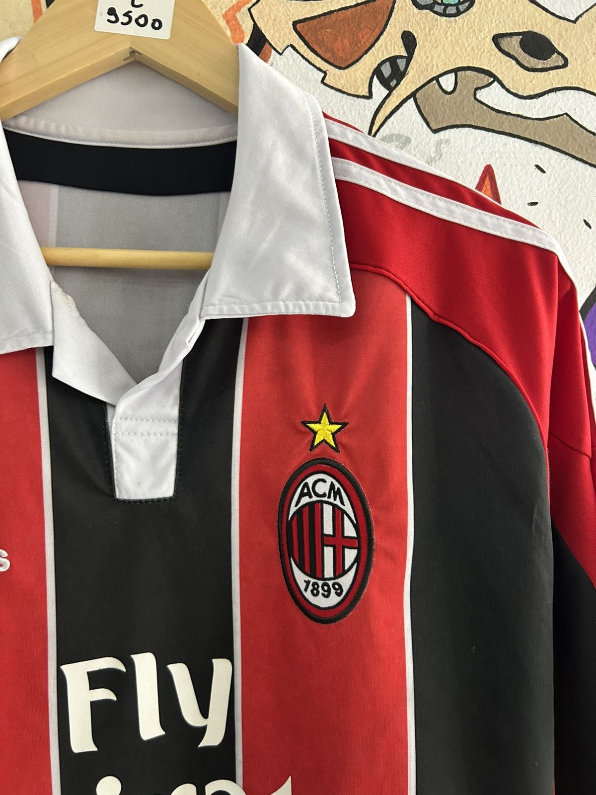 Adidas Pato Milan jersey 2011/12 Home Kit Size US L / EU 52-54 / 3 - 5 Thumbnail