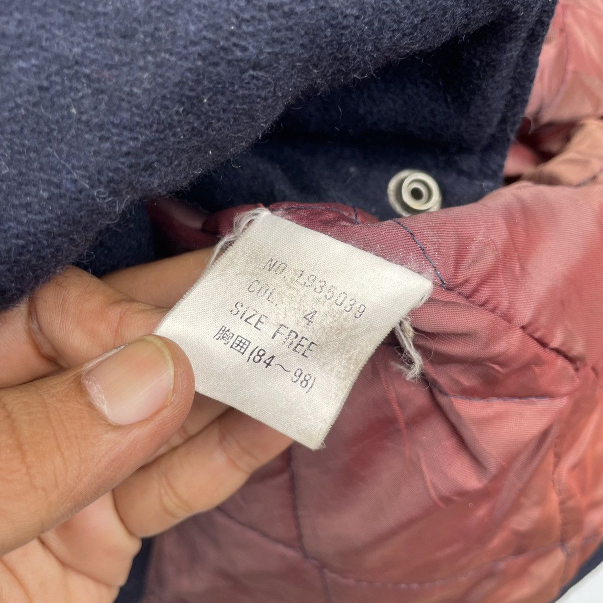 Japanese Brand 💥Vintage Varsity Fancy Ball Member S Club Wool Jacket Size US L / EU 52-54 / 3 - 8 Thumbnail