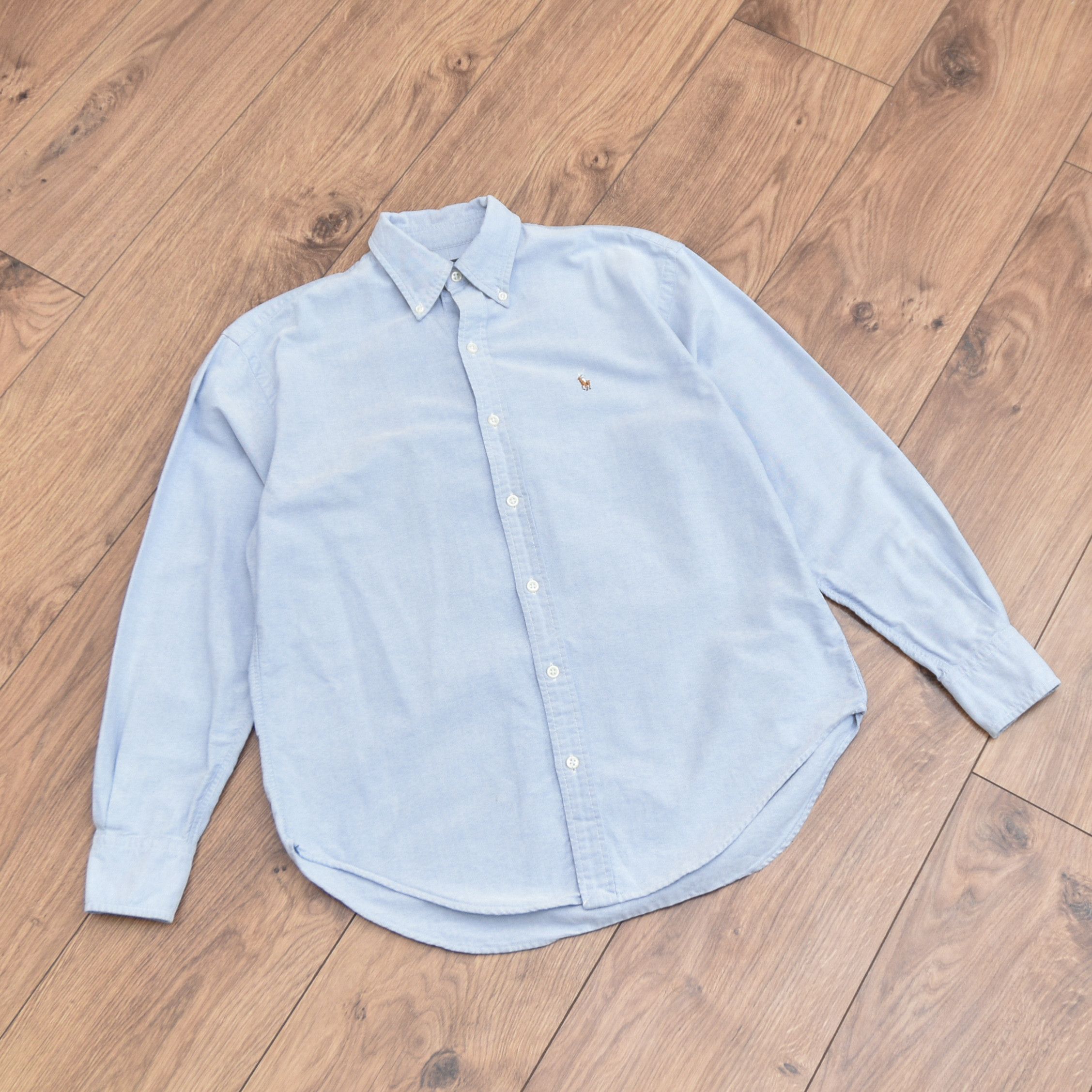 Ralph Lauren RALPH LAUREN Sport Light Blue Oxford Cotton Shirt Oversized Size S / US 4 / IT 40 - 6 Thumbnail