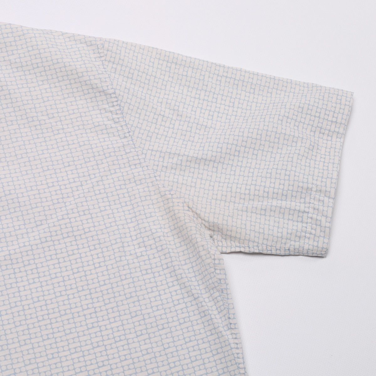 Hermes Hermes France Printed Cotton Shirt Short Sleeve White Size US M / EU 48-50 / 2 - 14 Thumbnail