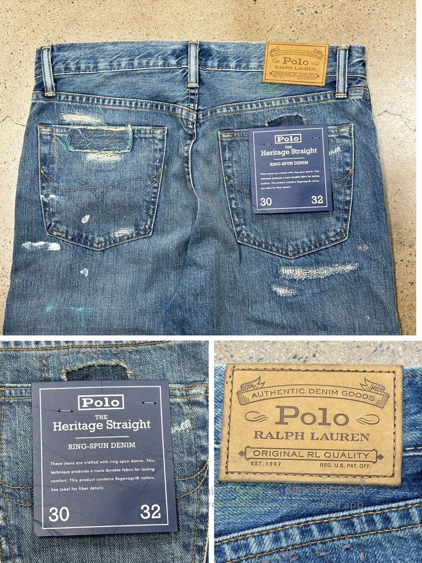 Polo Ralph Lauren Polo Ralph Lauren Heritage Straight Jean. Size US 32 / EU 48 - 8 Thumbnail