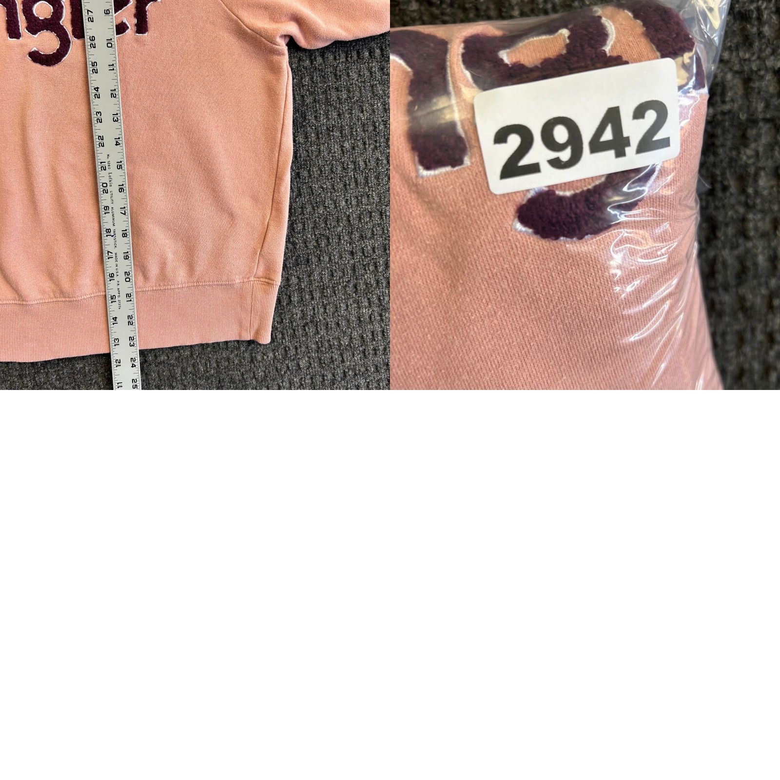 Wrangler VINTAGE Wrangler Retro Sweatshirt Womens XX L Pink Logo Crew Neck Pullover Fuzzy High Pile Casual Activewear Winter Fall 2XL Size XXL / US 16-18 / IT 52-54 - 8 Thumbnail