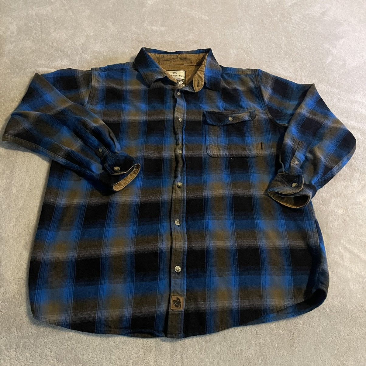 Other Vintage Legendary Whitetails Flannel Shirt Men Large Blue Size US L / EU 52-54 / 3 - 1 Thumbnail