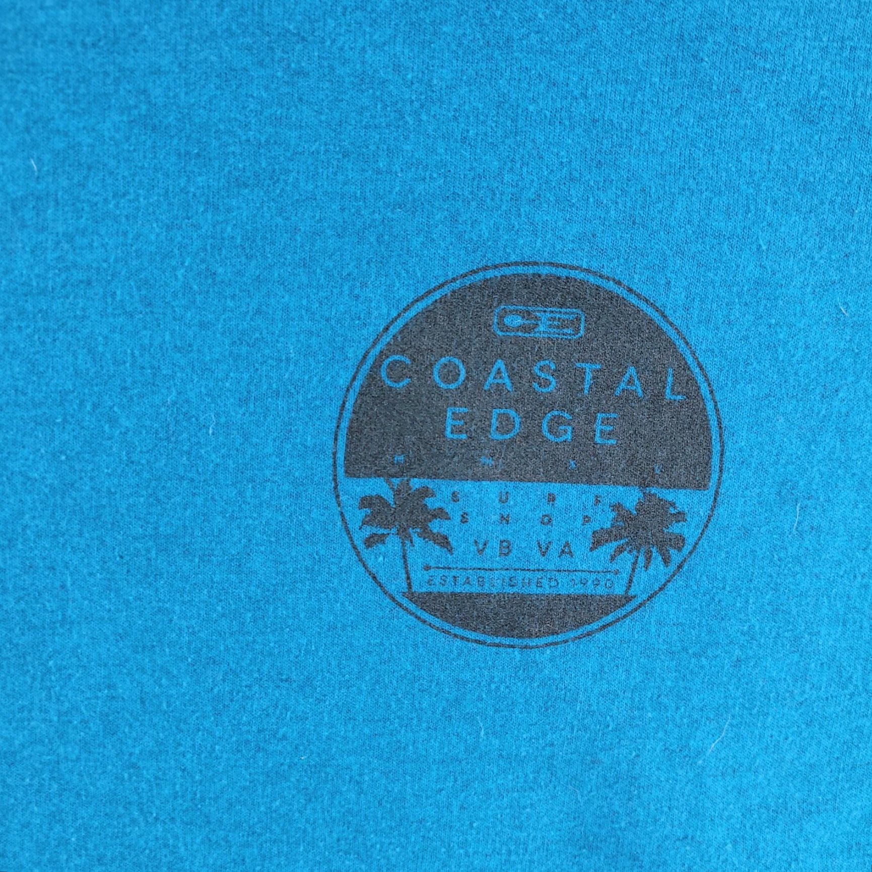 Vintage Coastal Edge Crewneck Sweatshirt Mens Large Blue Pullover Beach Vintage No Size US L / EU 52-54 / 3 - 2 Thumbnail