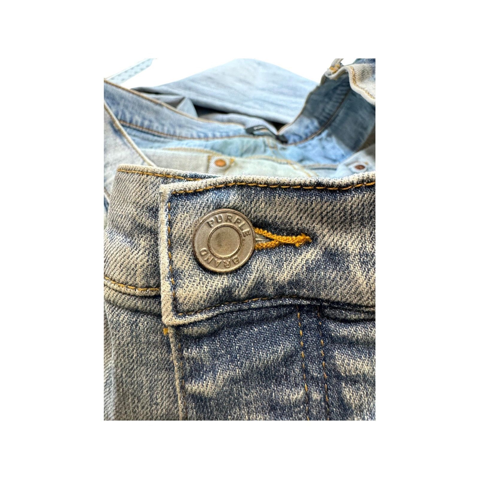 Purple Brand Purple Brand Light Wash Jeans Size US 36 / EU 52 - 3 Thumbnail