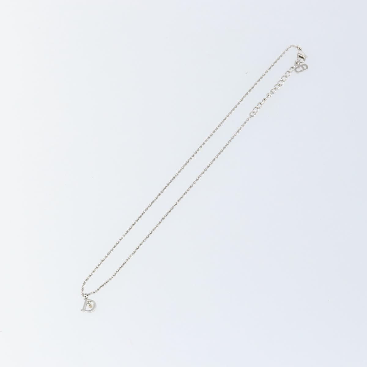 Dior Christian Dior D logo Pendant Necklace Metal Size ONE SIZE - 1 Thumbnail