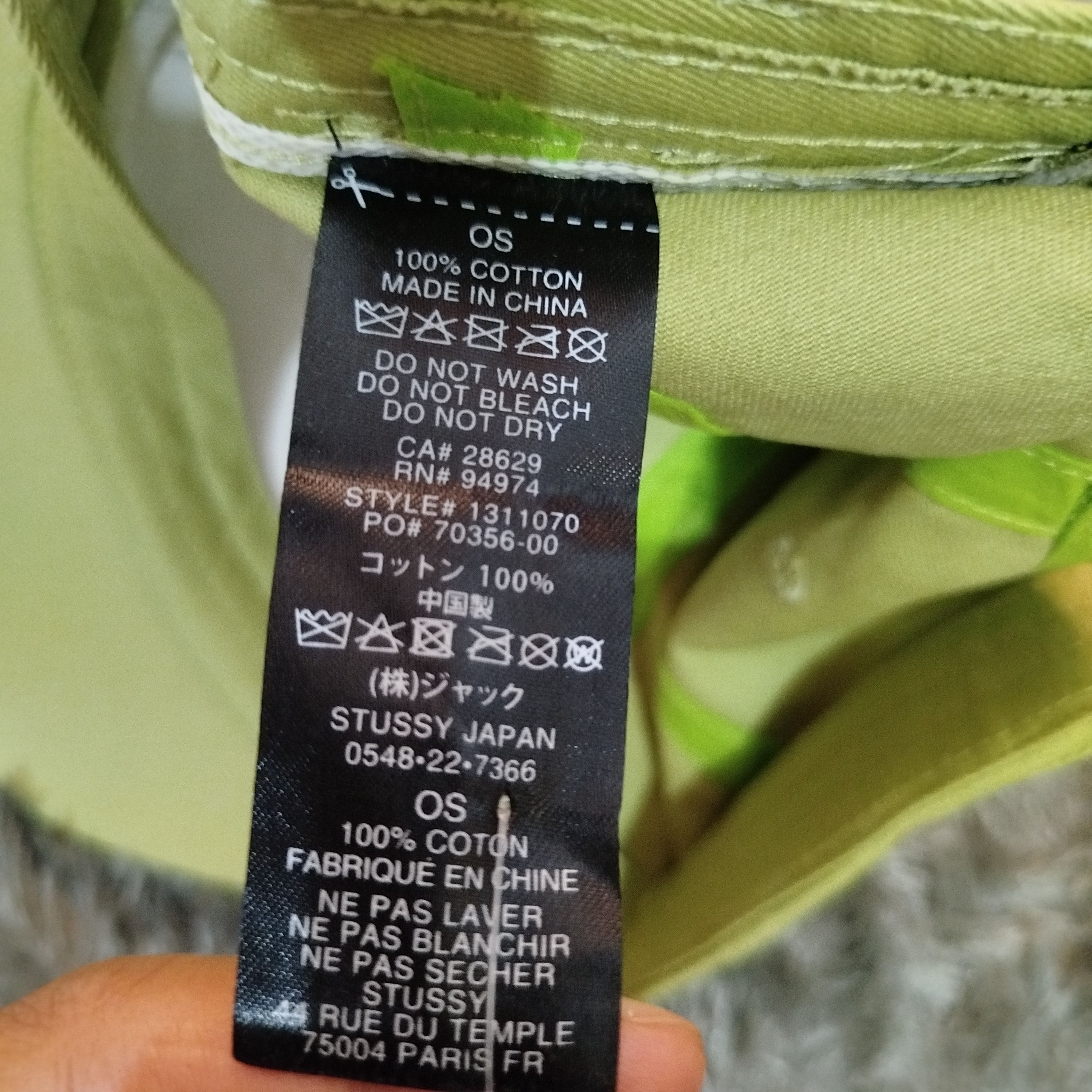 Stussy STUSSY BASIC STOCK LOW PRO CAP Size ONE SIZE - 5 Thumbnail