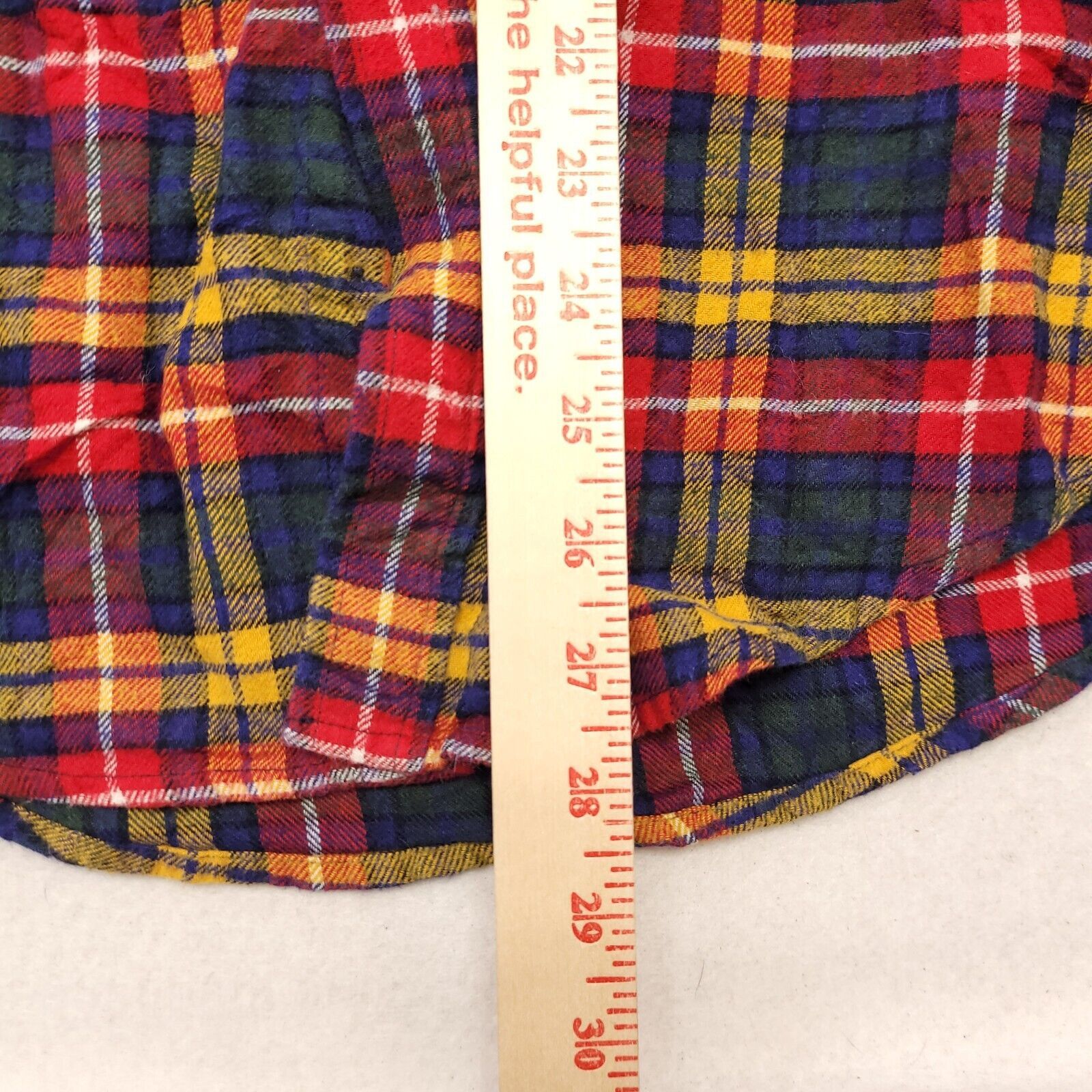 Croft & Barrow Croft & Barrow Madras Flannel Shirt Mens Size Medium M Blue Size US M / EU 48-50 / 2 - 8 Thumbnail
