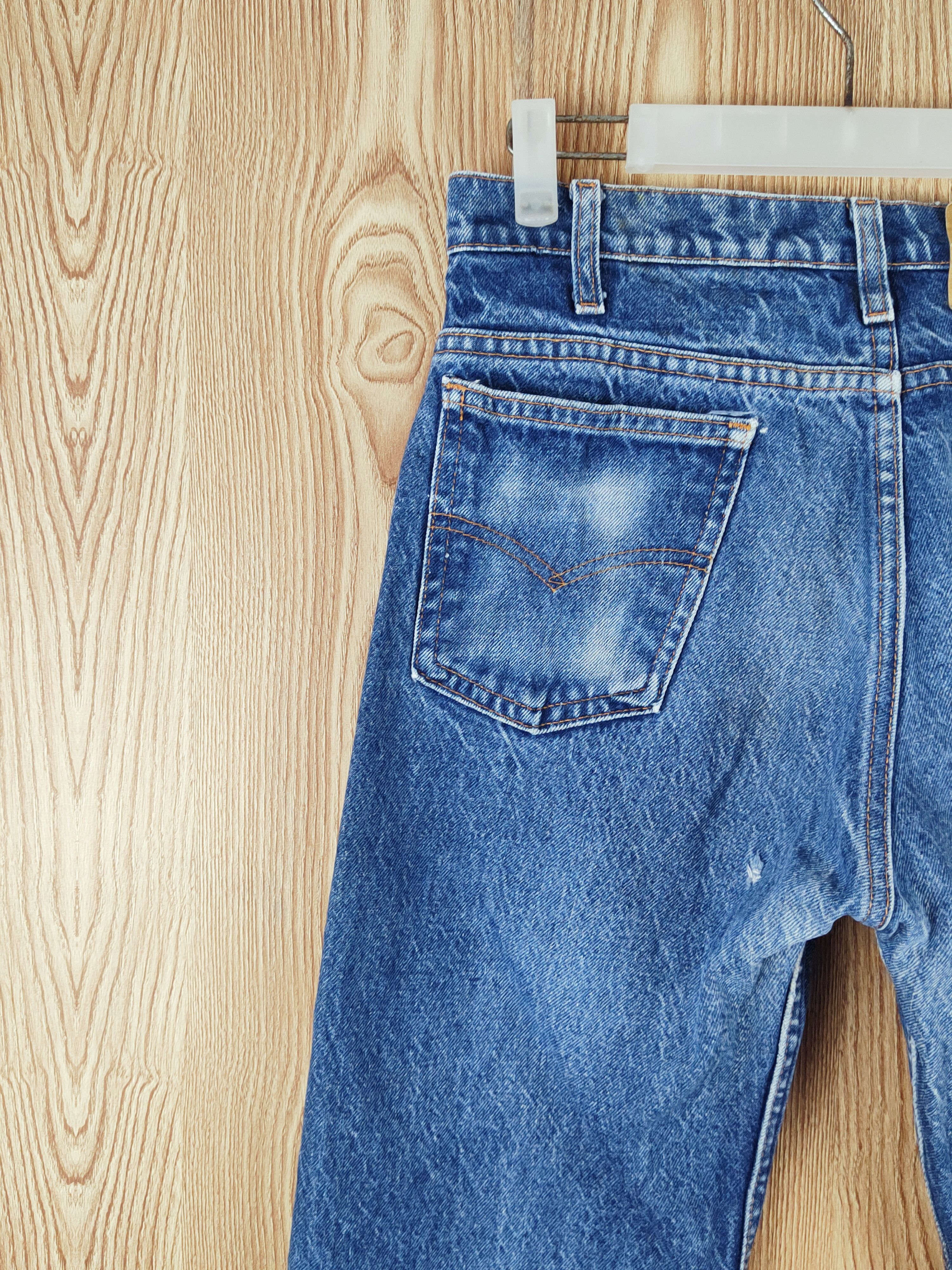 Levi's 505 Levi's orange tag faded Distressed Ripped denim #S2700 Size US 30 / EU 46 - 10 Thumbnail