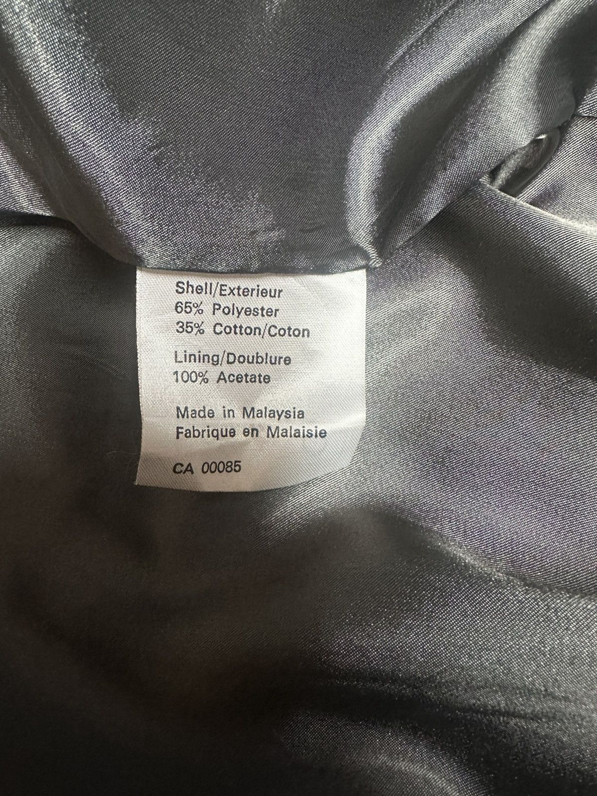 Oscar De La Renta Vintage Oscar De La Renta Grey Trench Coat Jacket Designer Size US M / EU 48-50 / 2 - 5 Thumbnail