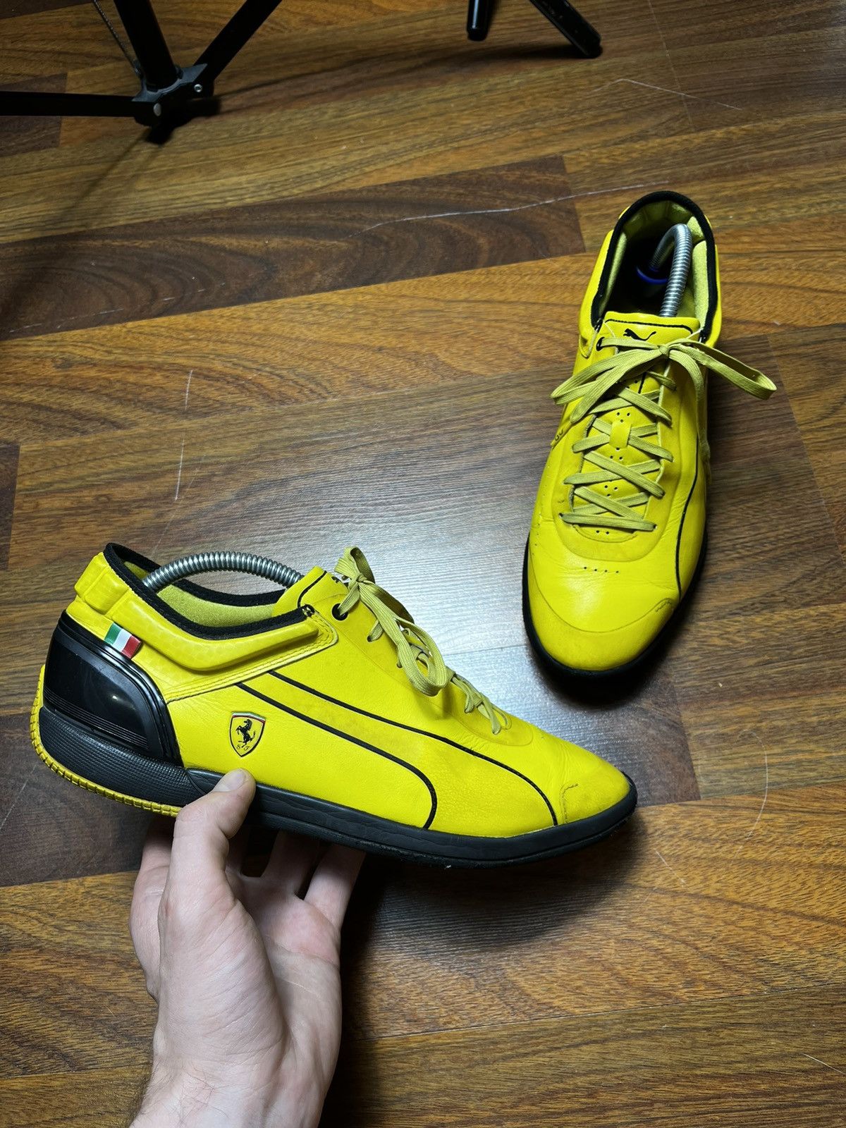 Puma ferrari shoes yellow best sale