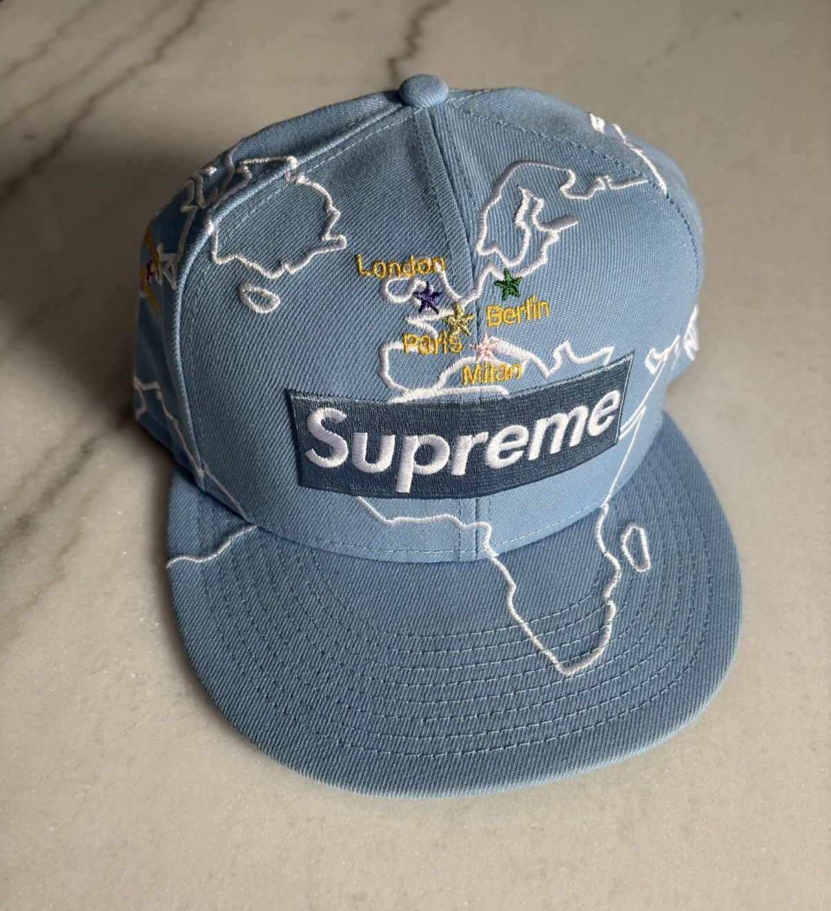 Supreme Supreme worldwide box logo hat Size ONE SIZE - 1 Thumbnail