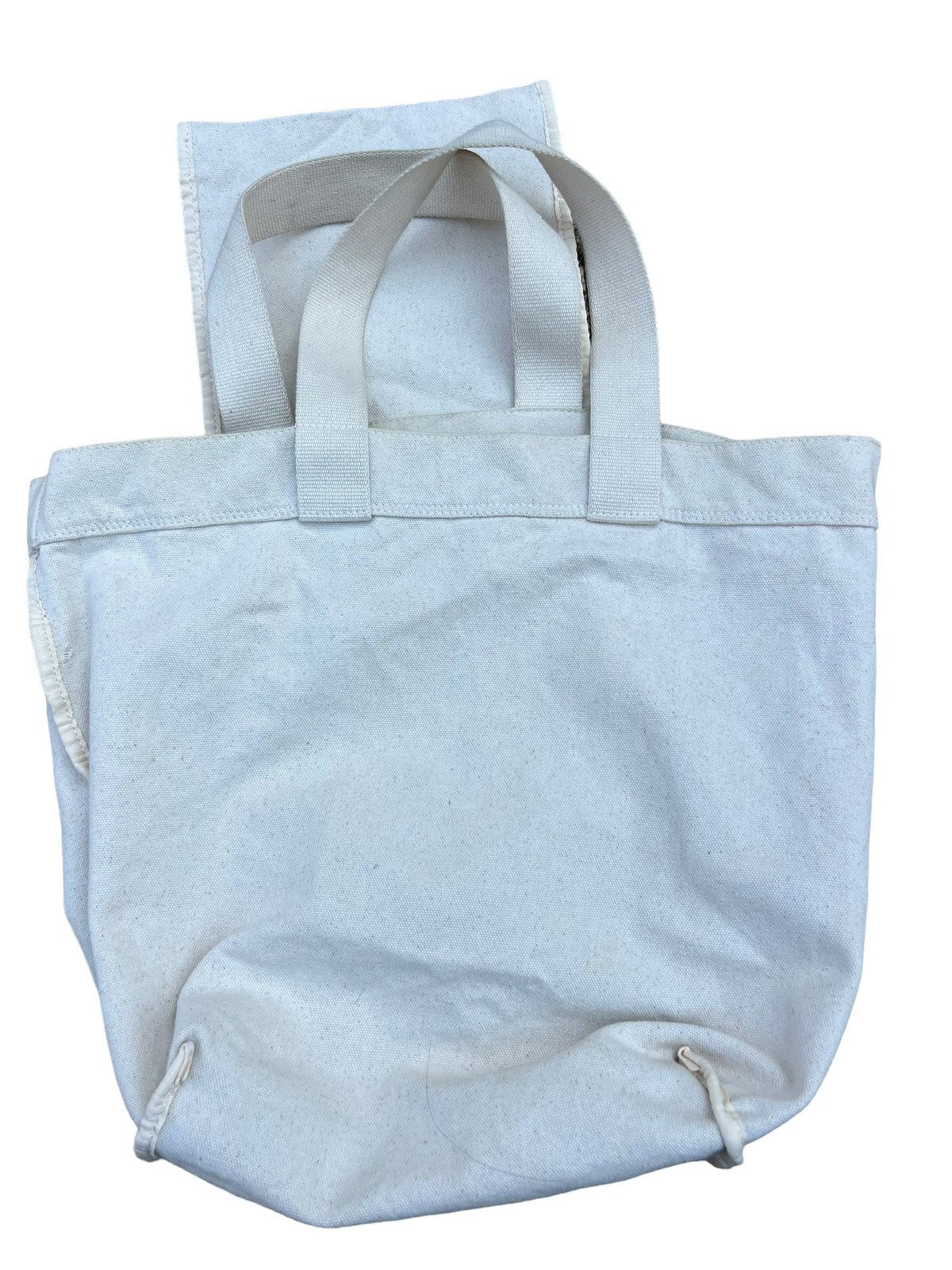 Issey Miyake Ne-net Iconic Cat Logo Canvas Cotton tote Bag Size ONE SIZE - 17 Thumbnail
