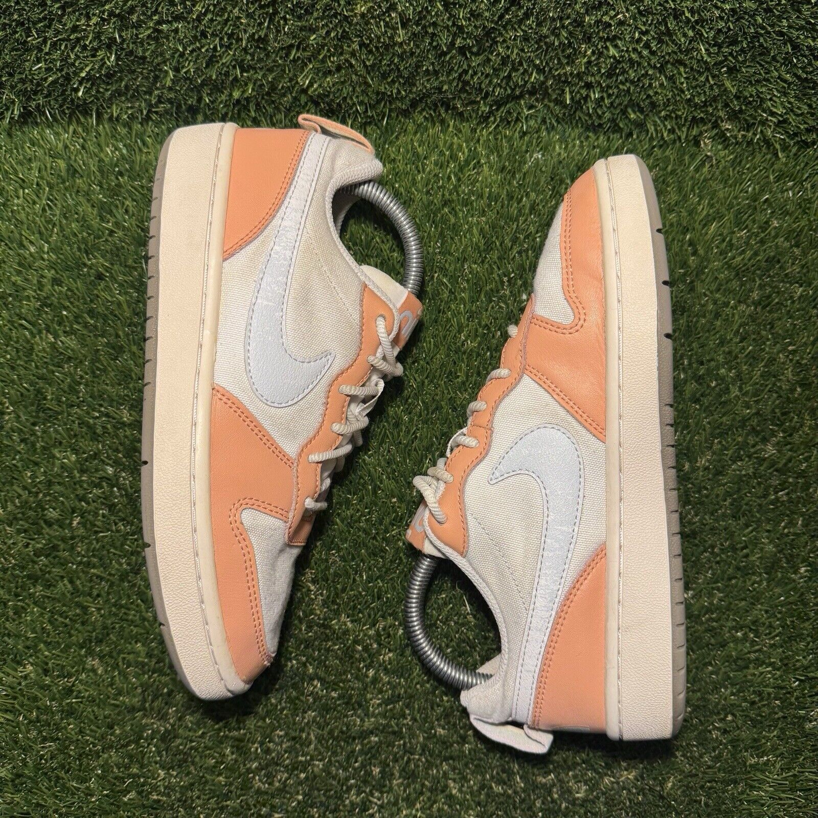 Nike Size 6W/4.5 (GS) - Nike Court Borough 2 Low White Light Root Size US 6 / IT 36 - 3 Thumbnail