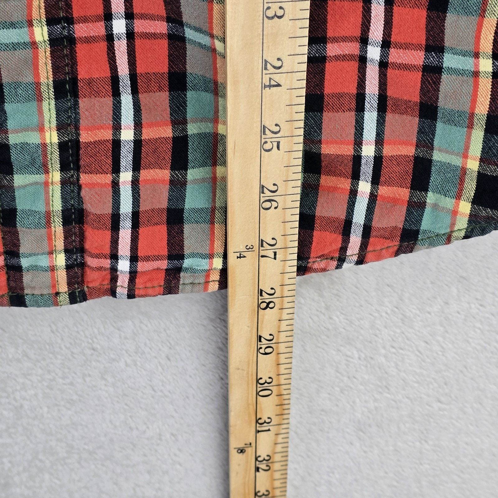 Relwen Relwen Plaid Long Sleeve Button Up Shirt Mens Large Flannel Size US L / EU 52-54 / 3 - 9 Thumbnail