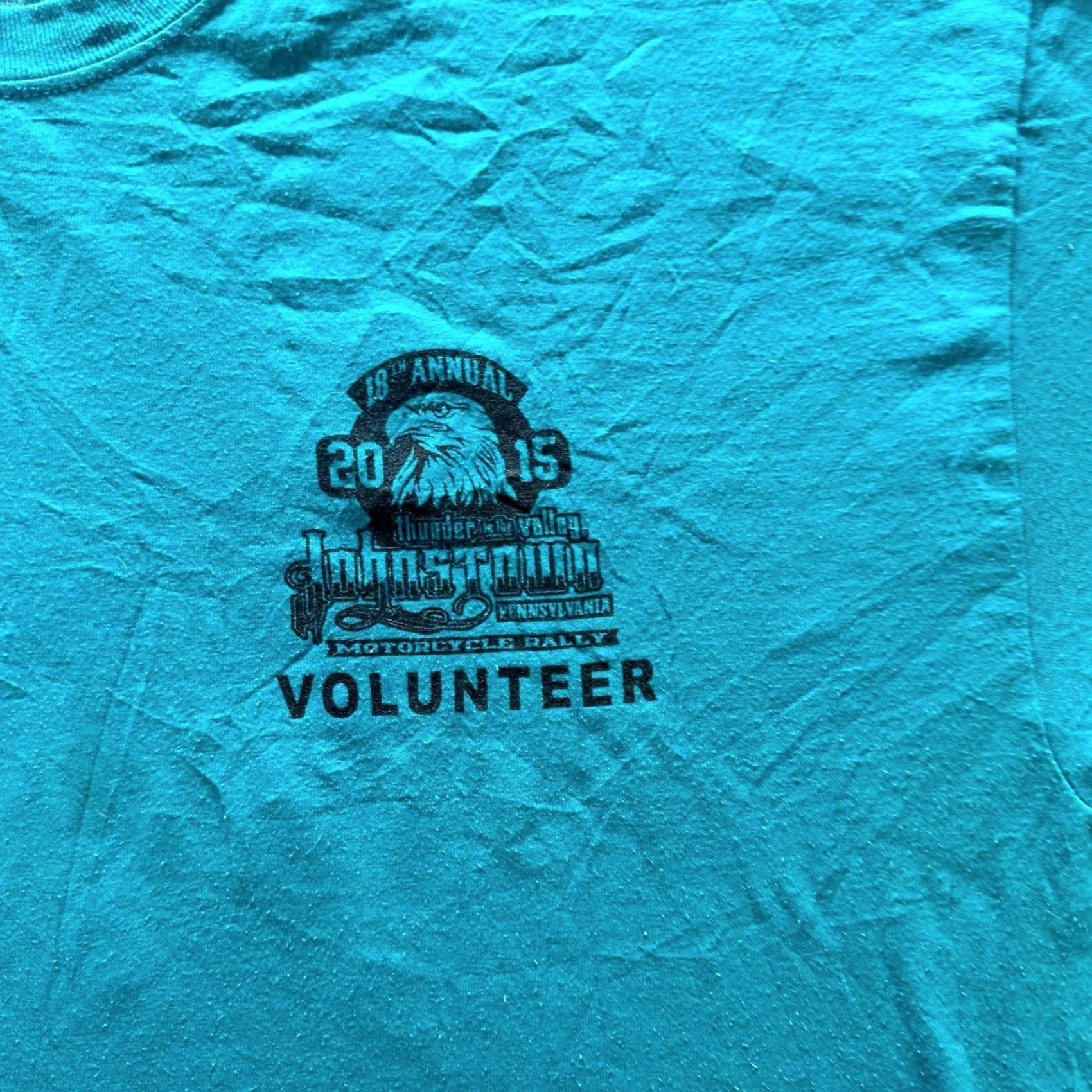 Gildan Gildan Shirt Mens XL Green Johnstown Volunteer Graphic Tee Crewneck Tagless Size US XL / EU 56 / 4 - 2 Thumbnail