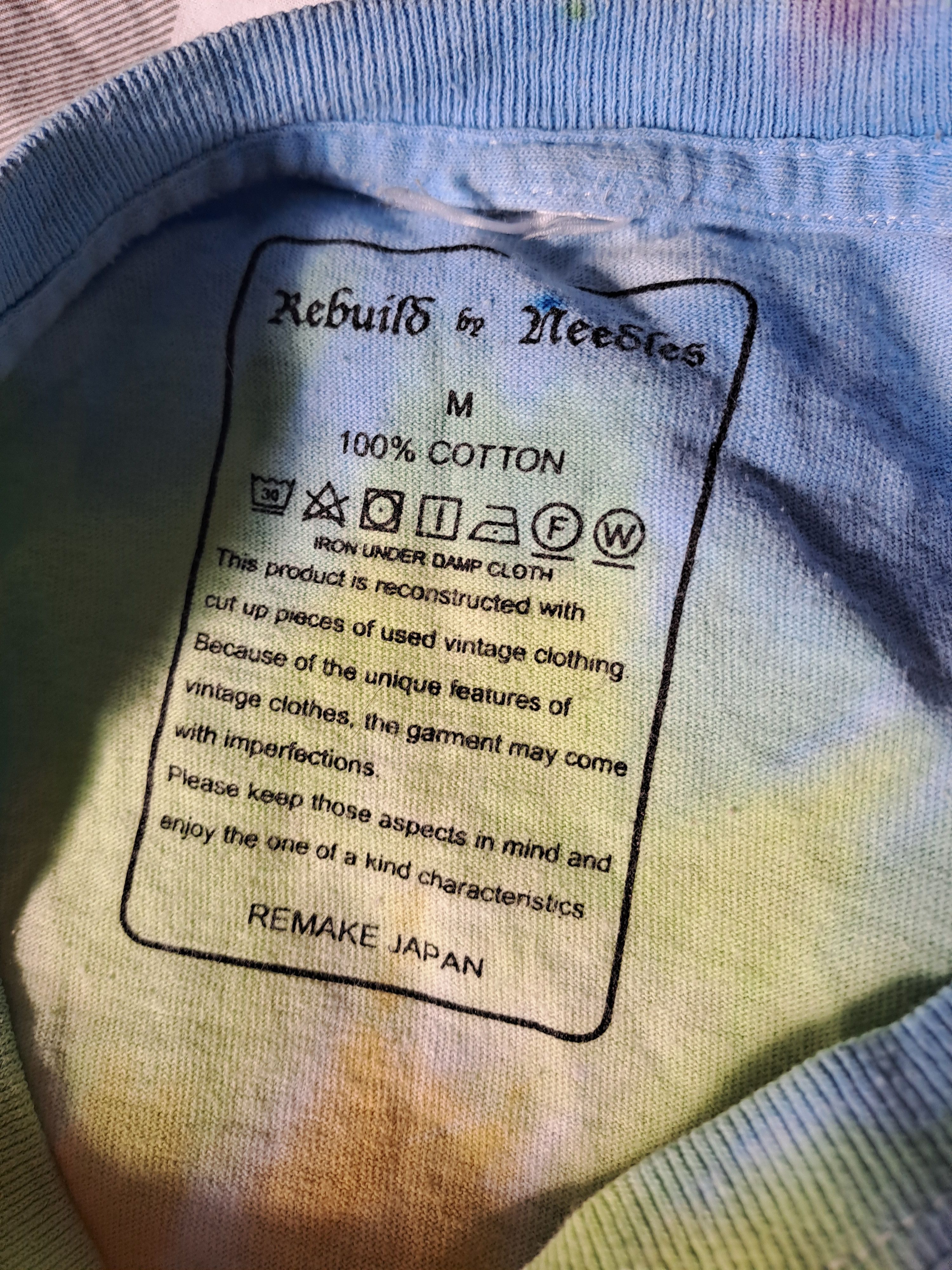 Needles Needles Rebuild Tie-Dye T-Shirt Size US M / EU 48-50 / 2 - 3 Thumbnail