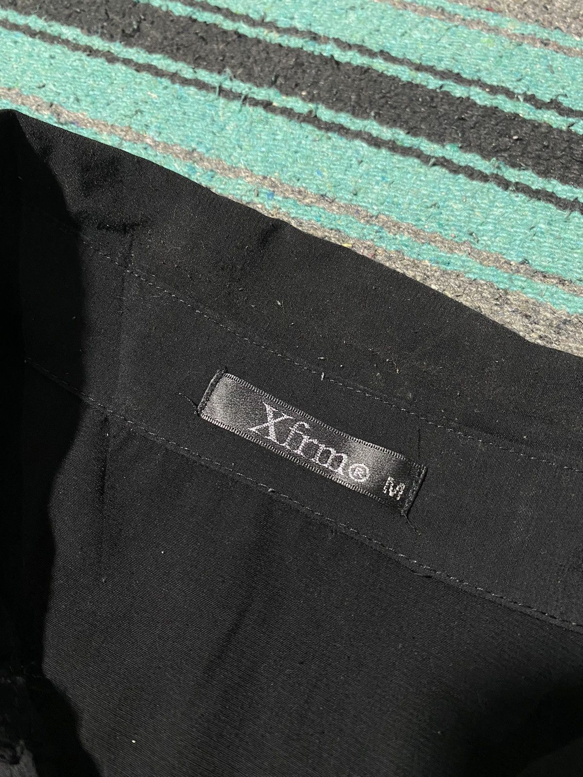 If Six Was Nine 2000s XFRM - Side Zipper Hidden Button Black Shirt Size US M / EU 48-50 / 2 - 3 Thumbnail