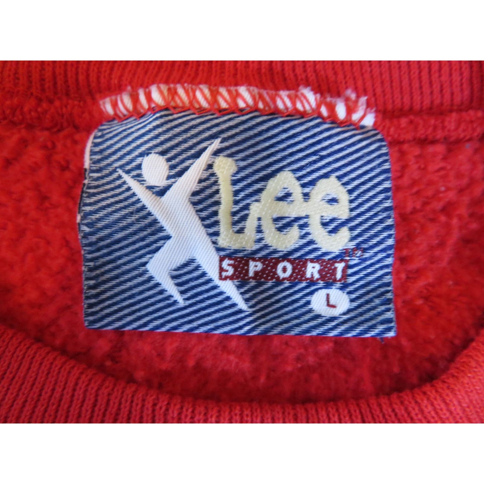 Lee Chicago Bulls Sweatshirt, Lee Sport NBA, Red (Youth L) 90s Size US L / EU 52-54 / 3 - 3 Thumbnail