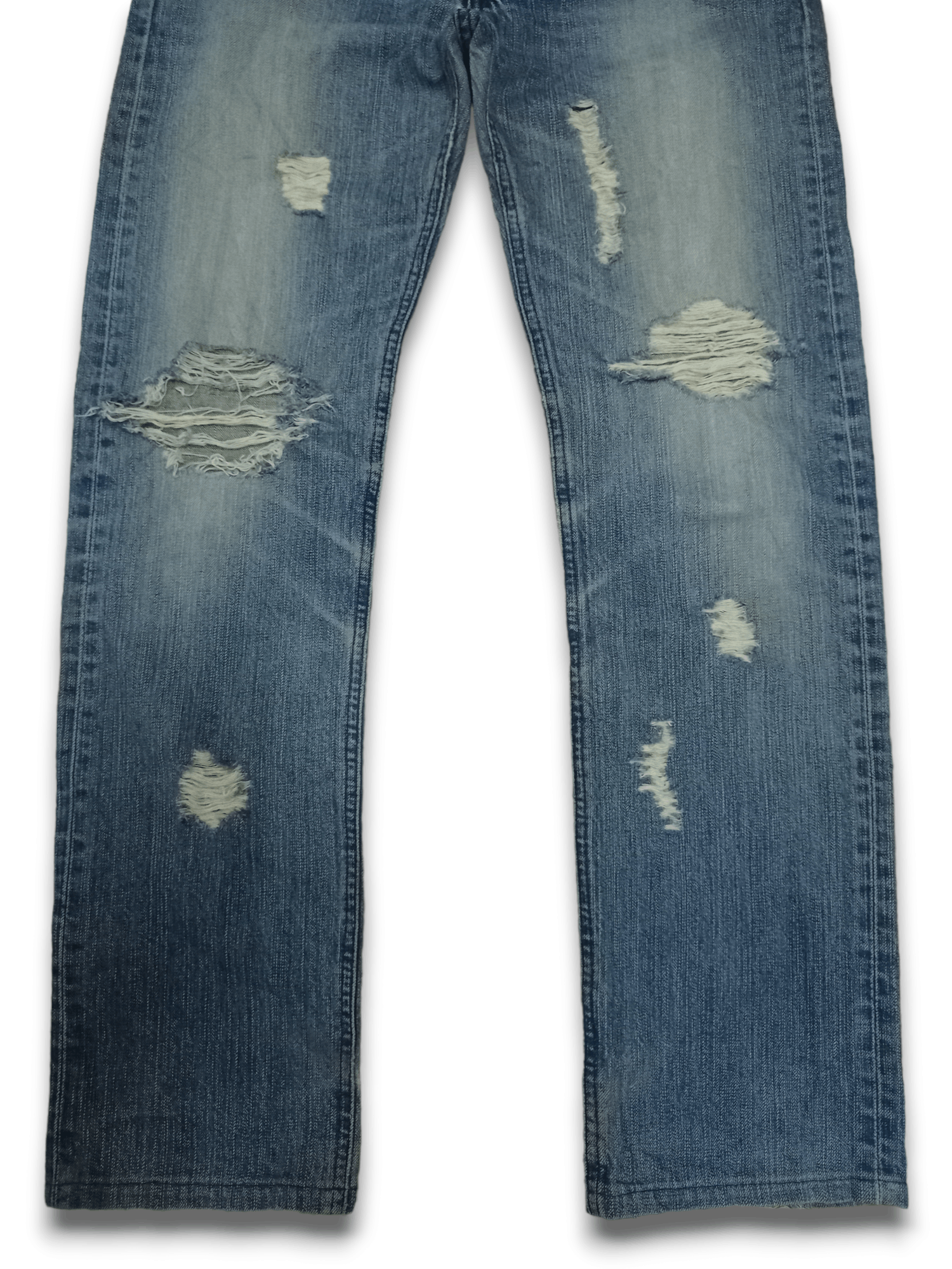 Edwin Vintage Japanese EDWIN Distressed Jeans Size 29 Size US 29 - 7 Thumbnail