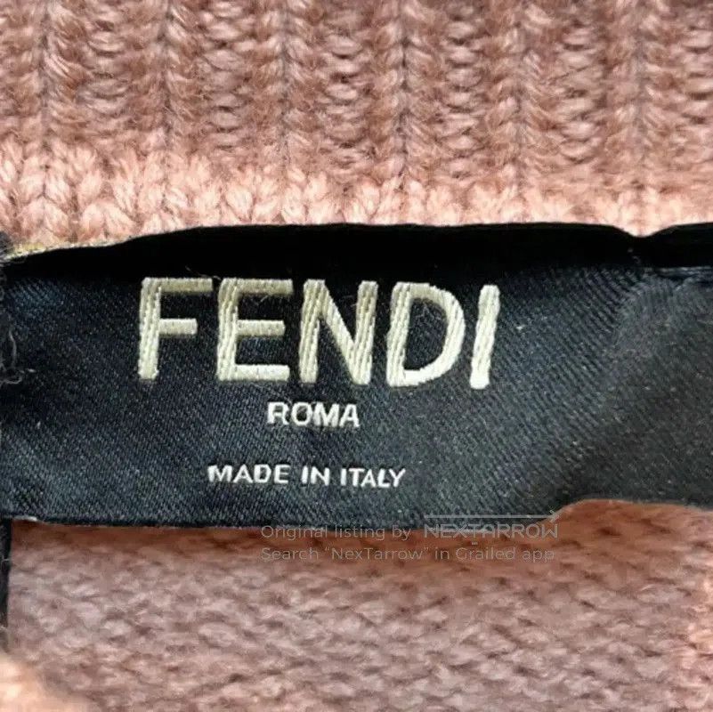 Fendi Fendi Color Block Cotton Blend Oversized Sweatshirt . Size XL / US 12-14 / IT 48-50 - 4 Thumbnail