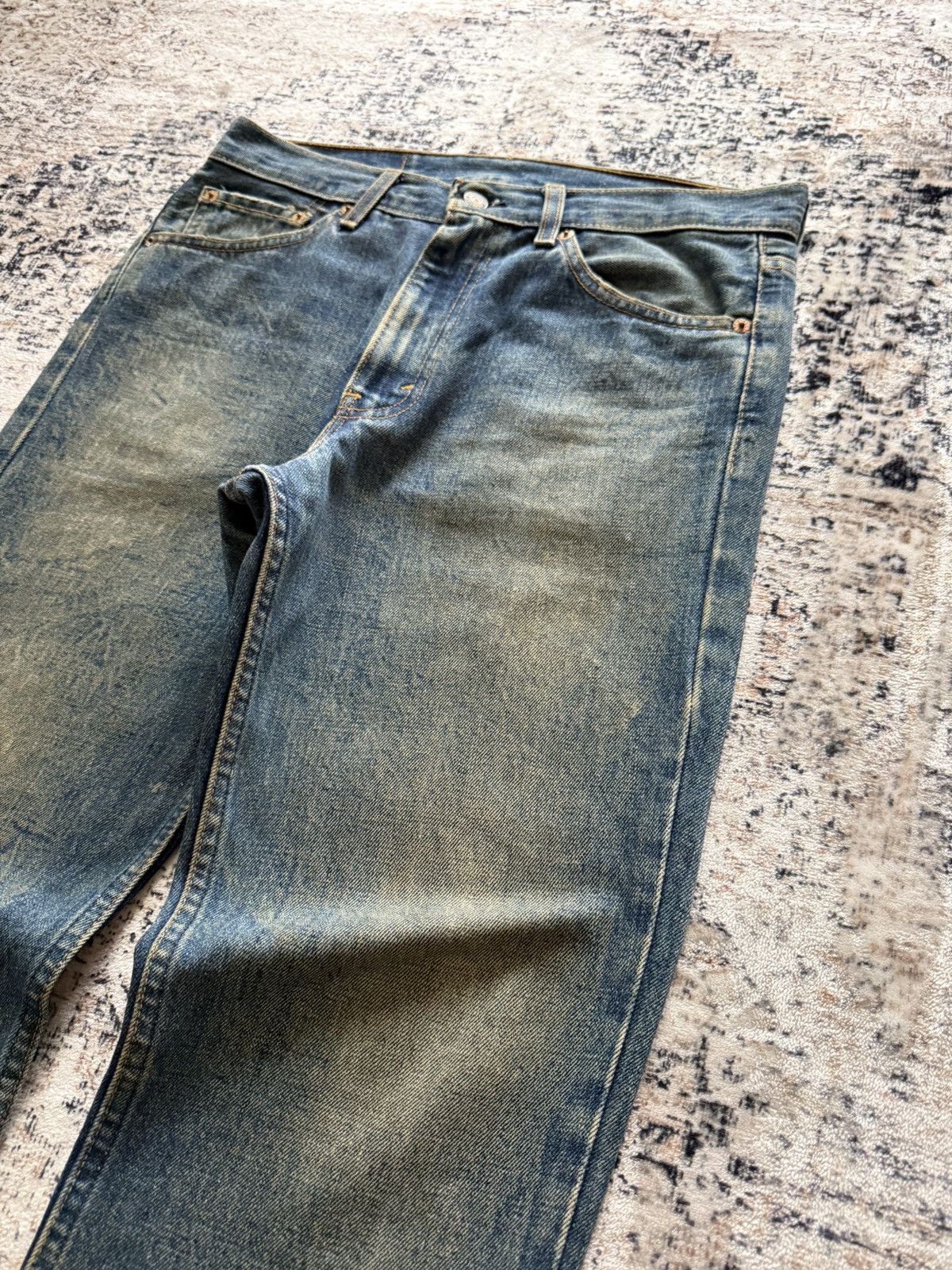 Levi's Vintage Clothing Vintage LEVIS 517 Muddy Wash Flared Bootcut Jeans Japan Made Size US 32 / EU 48 - 7 Thumbnail