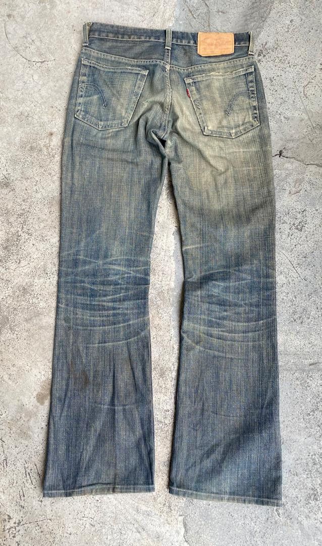 Levi's Vintage Clothing VINTAGE DISTRESSED LEVIS JEANS Size 28" / US 6 / IT 42 - 3 Thumbnail