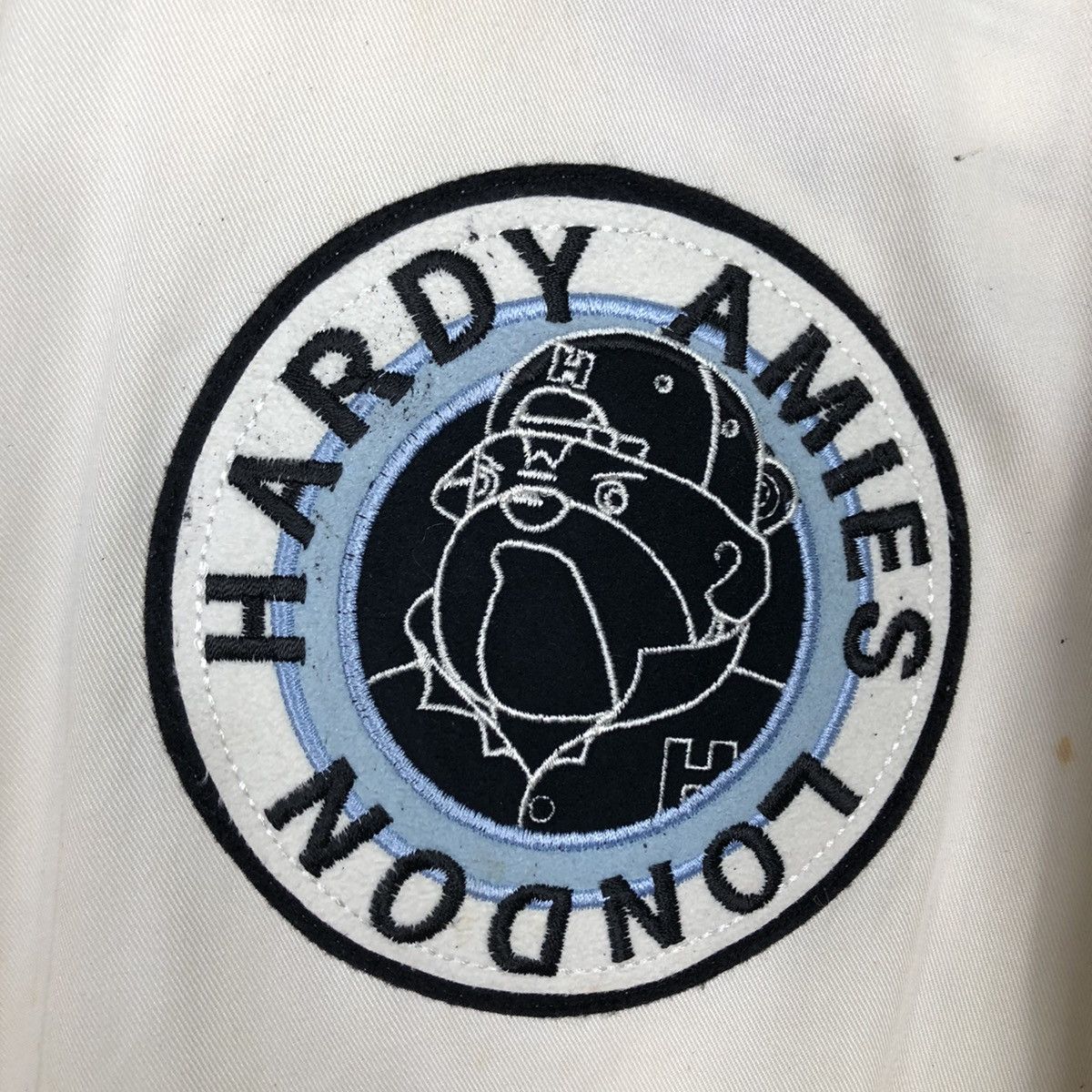 Japanese Brand × Vintage 📌Vintage Bomber Jacket Hardy Amies Sport Big Logo Size US M / EU 48-50 / 2 - 21 Thumbnail